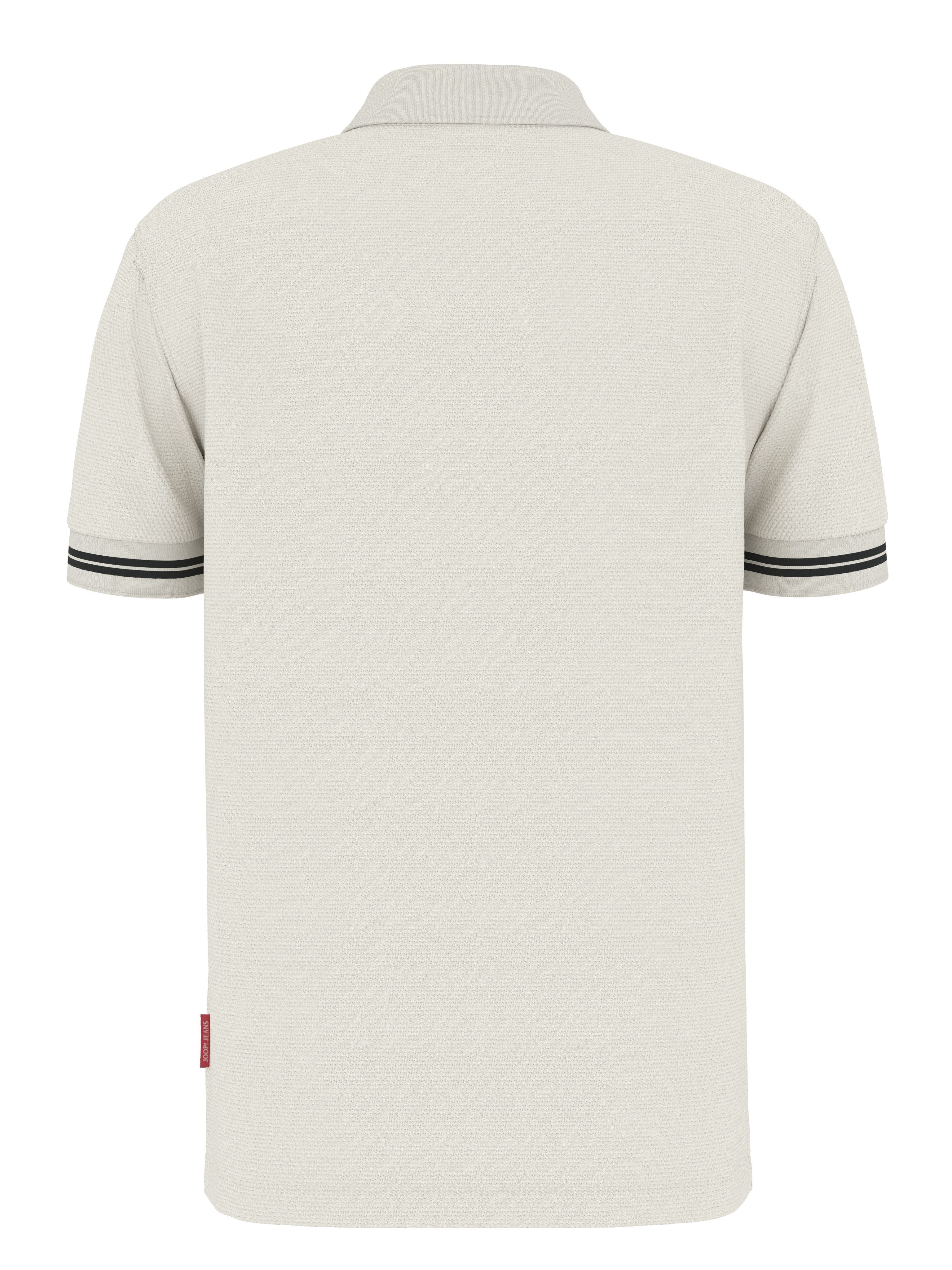 Joop Jeans Poloshirt Amare met gestreepte details aan de mouwen