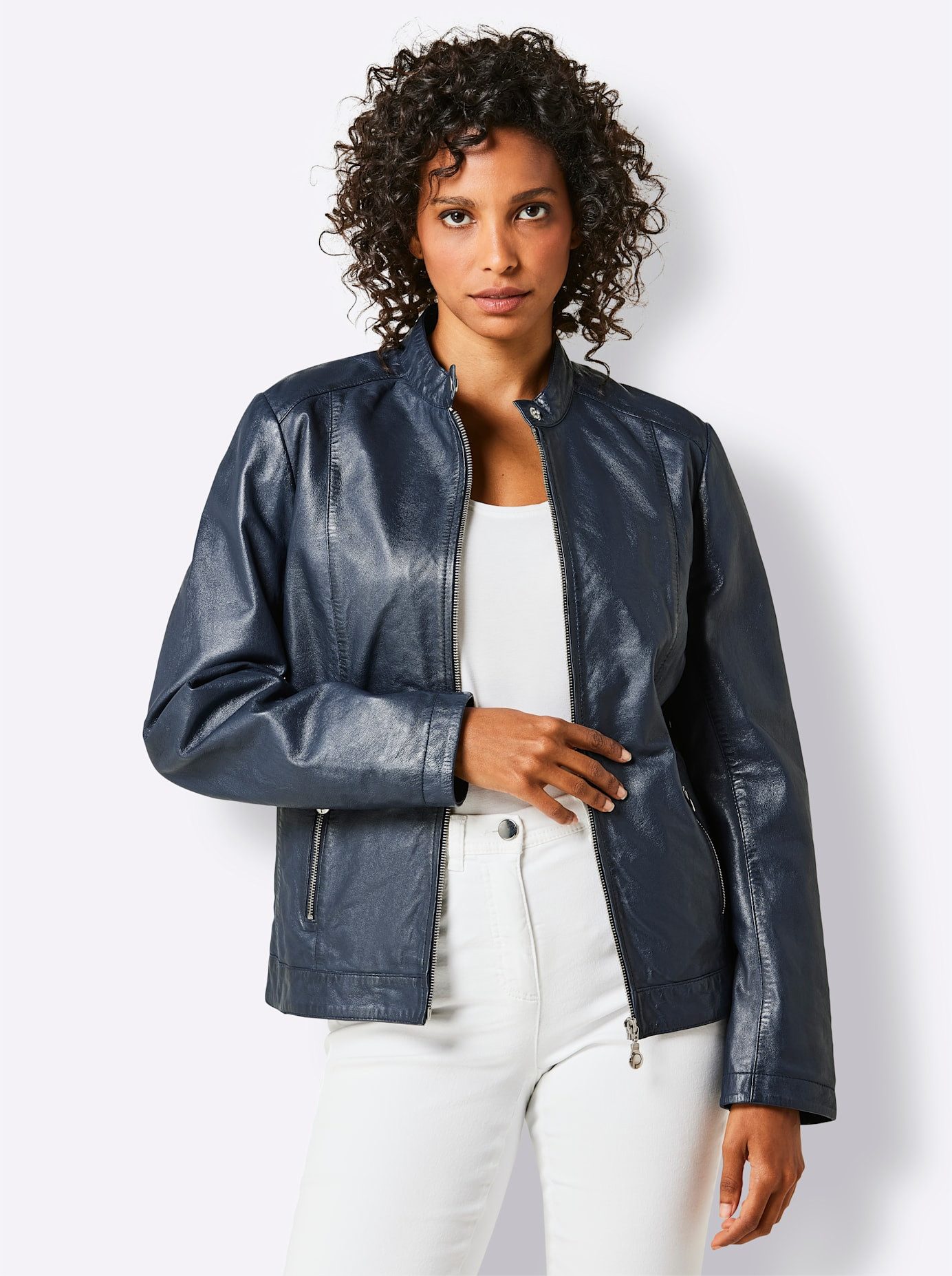 CREATION L PREMIUM Leren jack