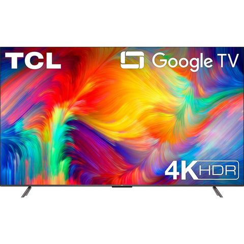 TCL Led-TV 75P731X1, 189 cm / 75 ", 4K Ultra HD, Smart TV - Google TV, HDR premium, Dolby Atmos, HDMI 2.1, metalen kast