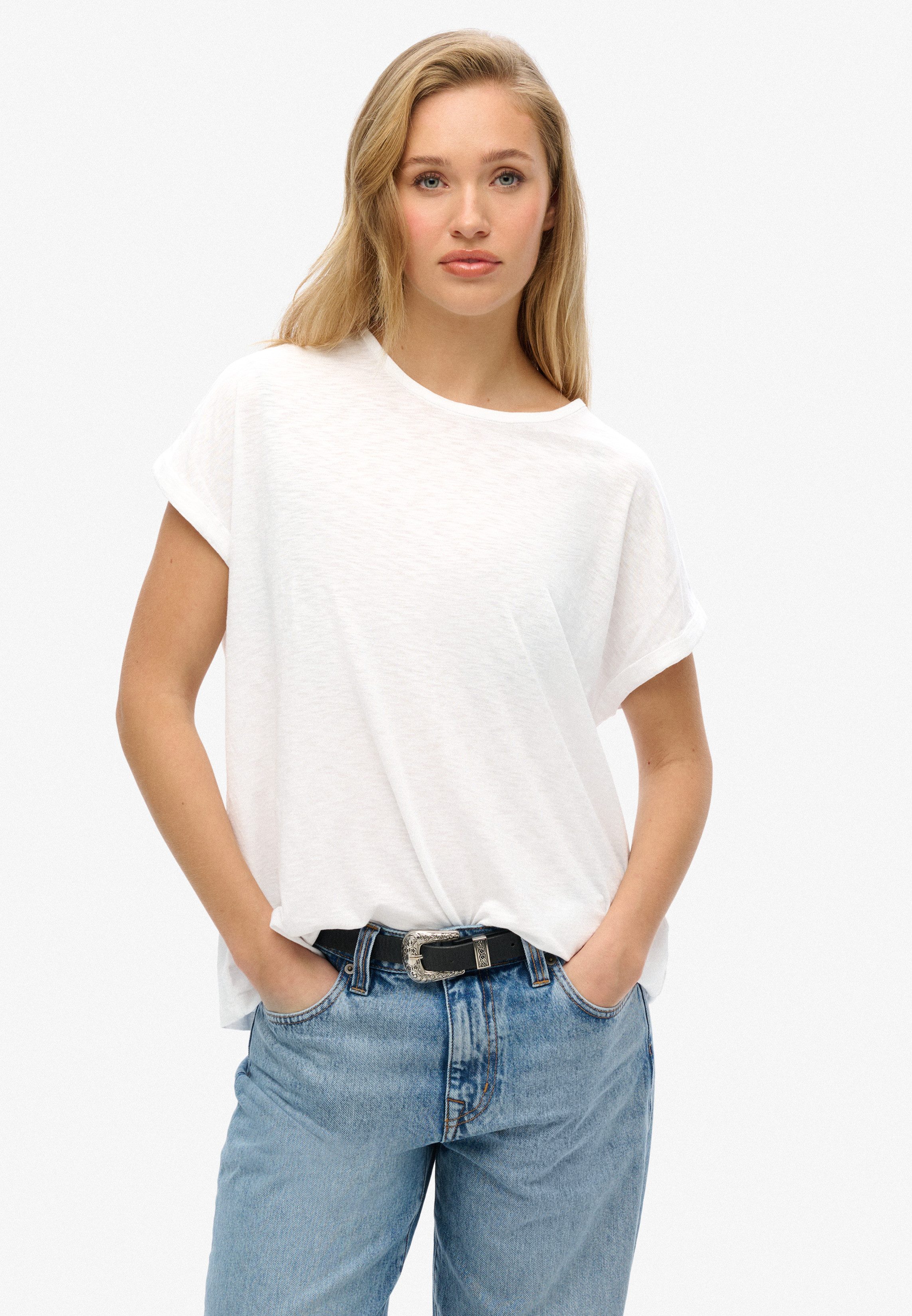 Superdry Shirt met ronde hals STUDIOS LOOSE TEE