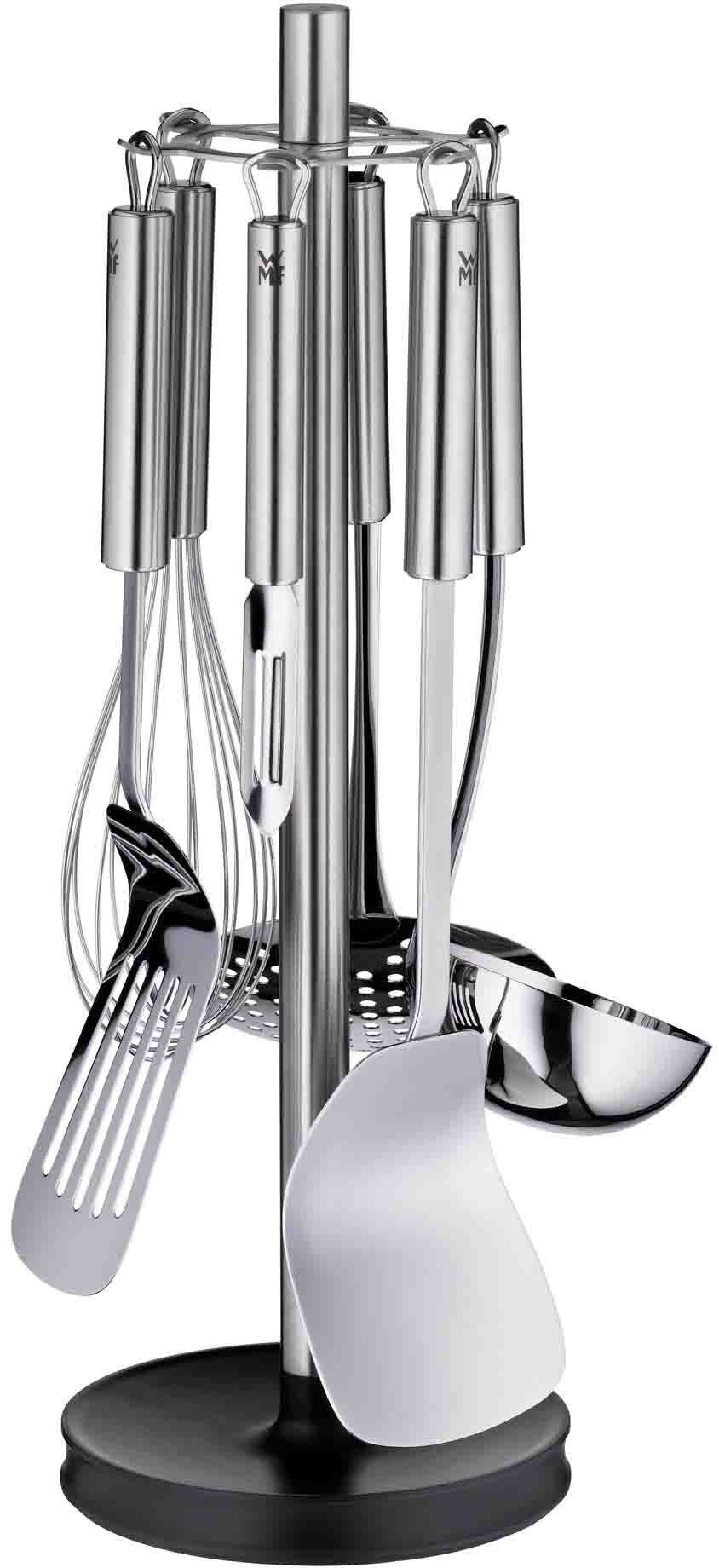 WMF Set keukengerei Profi Plus Roestvrij Cromargan®-edelstaal 18/10, inclusief standaard...
