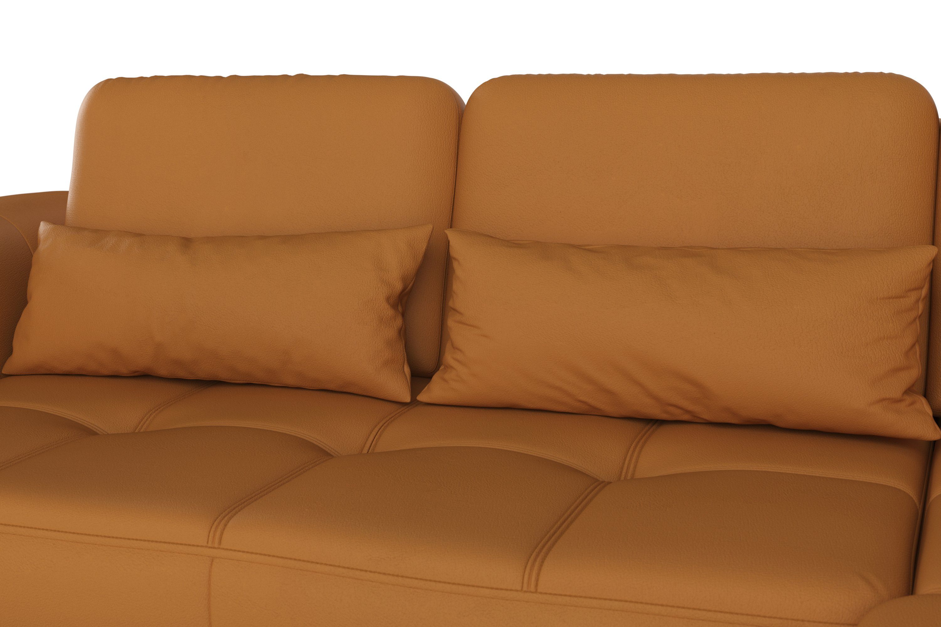 sit&more Hoekbank Bendigo L-vorm inclusief zitdiepteverstelling, bodemvrijheid 12 cm, in 2 pootkleuren
