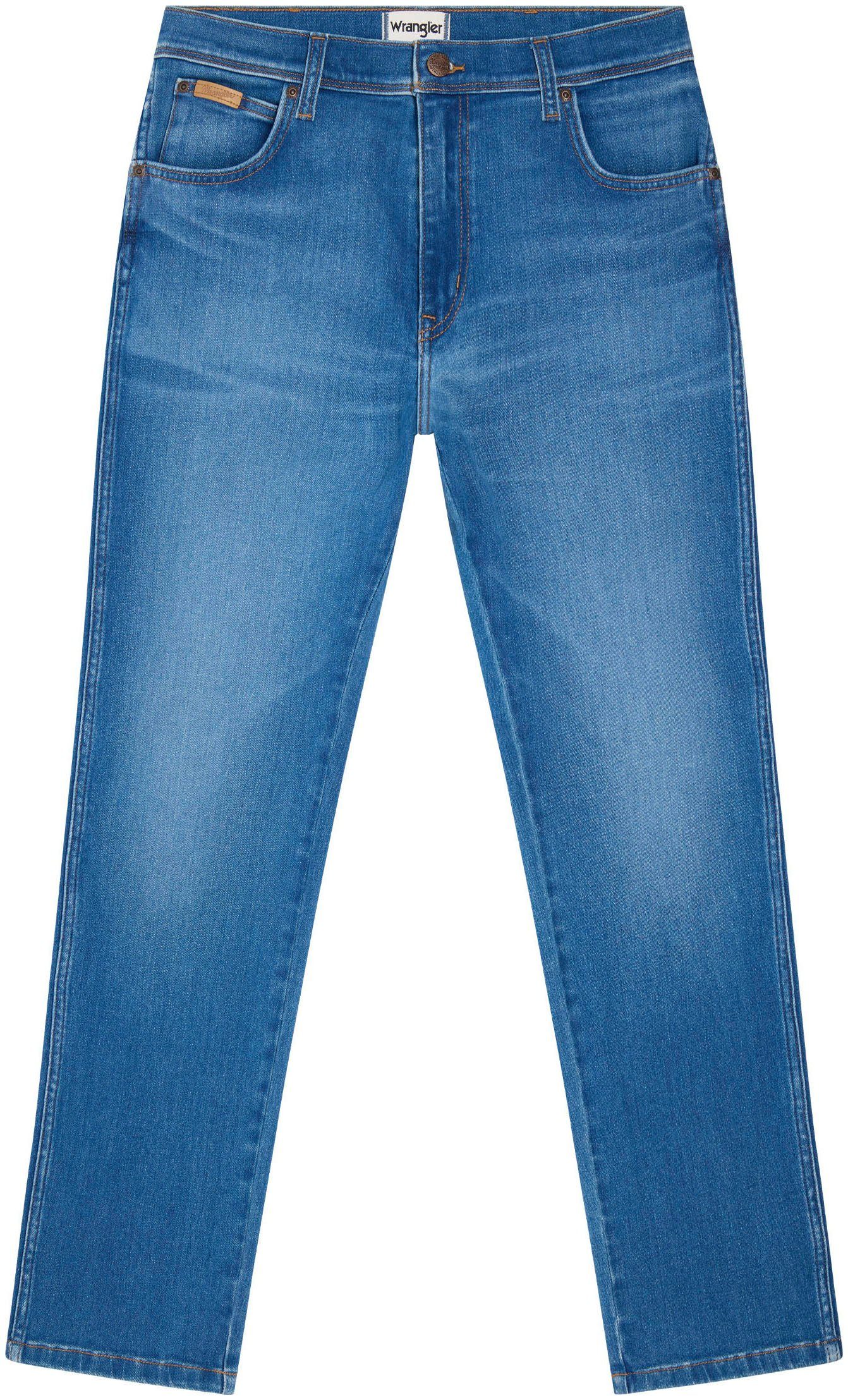 Wrangler Straight jeans TEXAS FREE TO STRETCH Vrij om te rekken materiaal