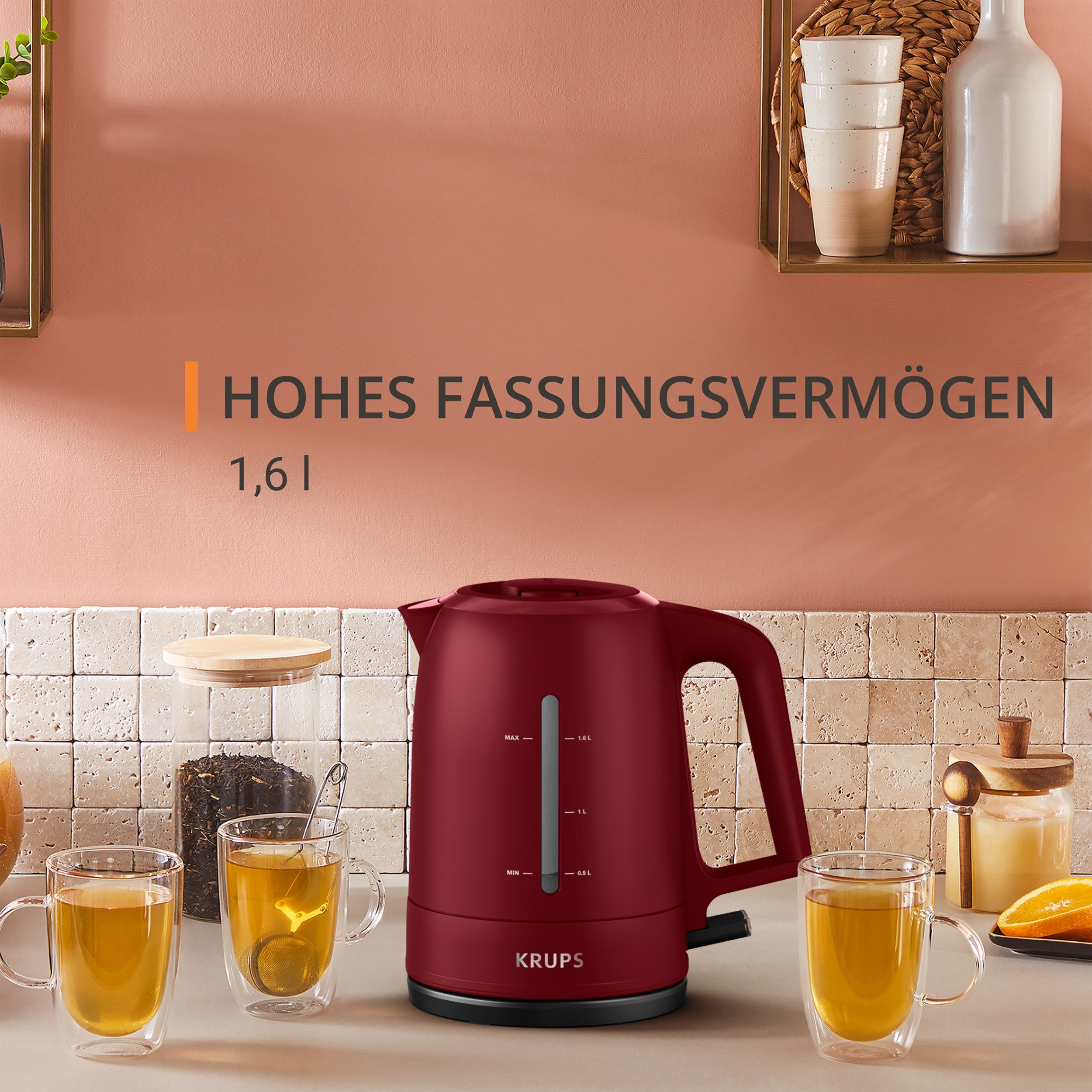 Tefal Waterkoker BW2445 Pro Aroma, 1,6 l