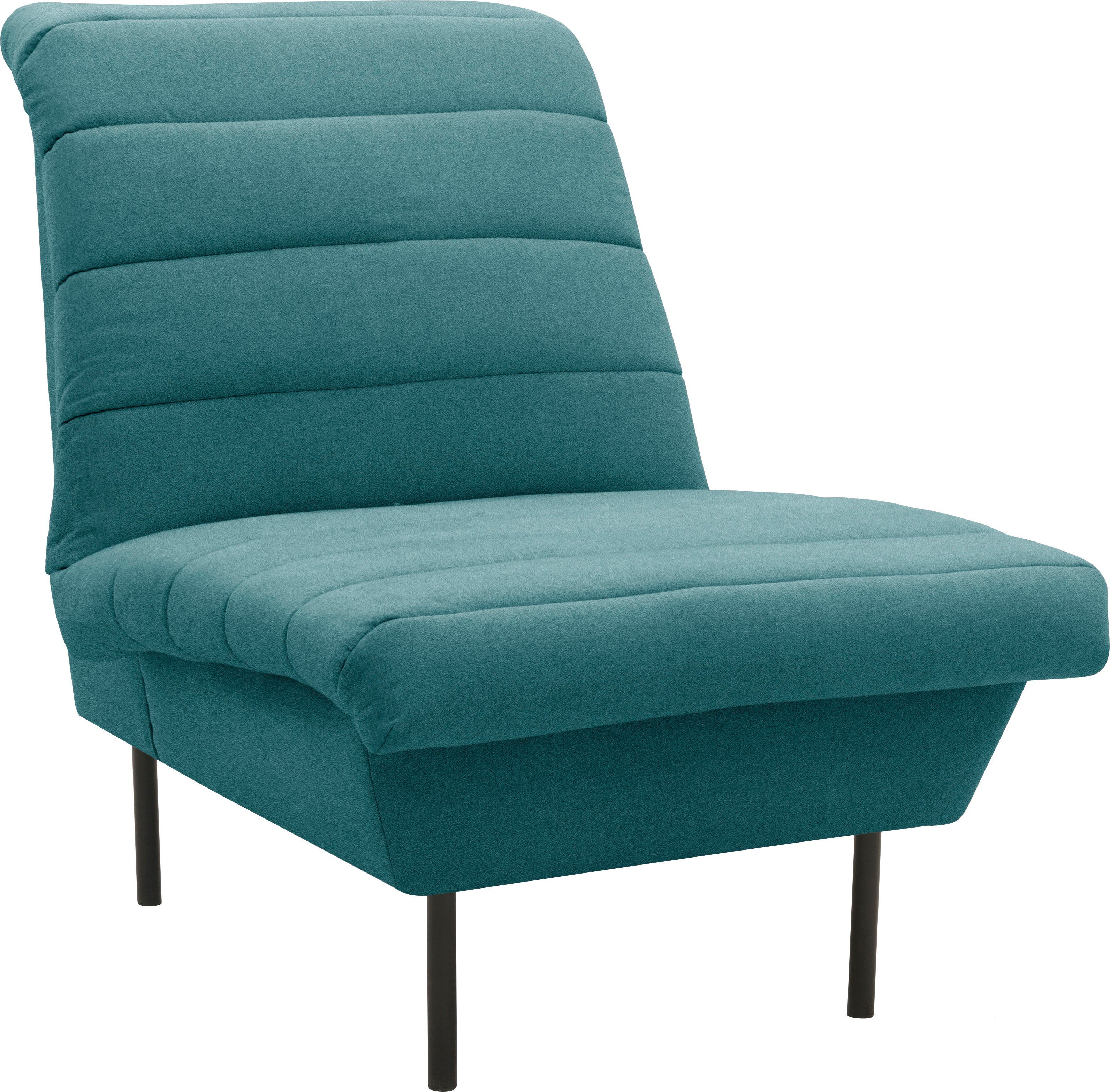 LOOKS BY WOLFGANG JOOP Fauteuil LOOKS IX Breedtestiksels, zonder armleuningen