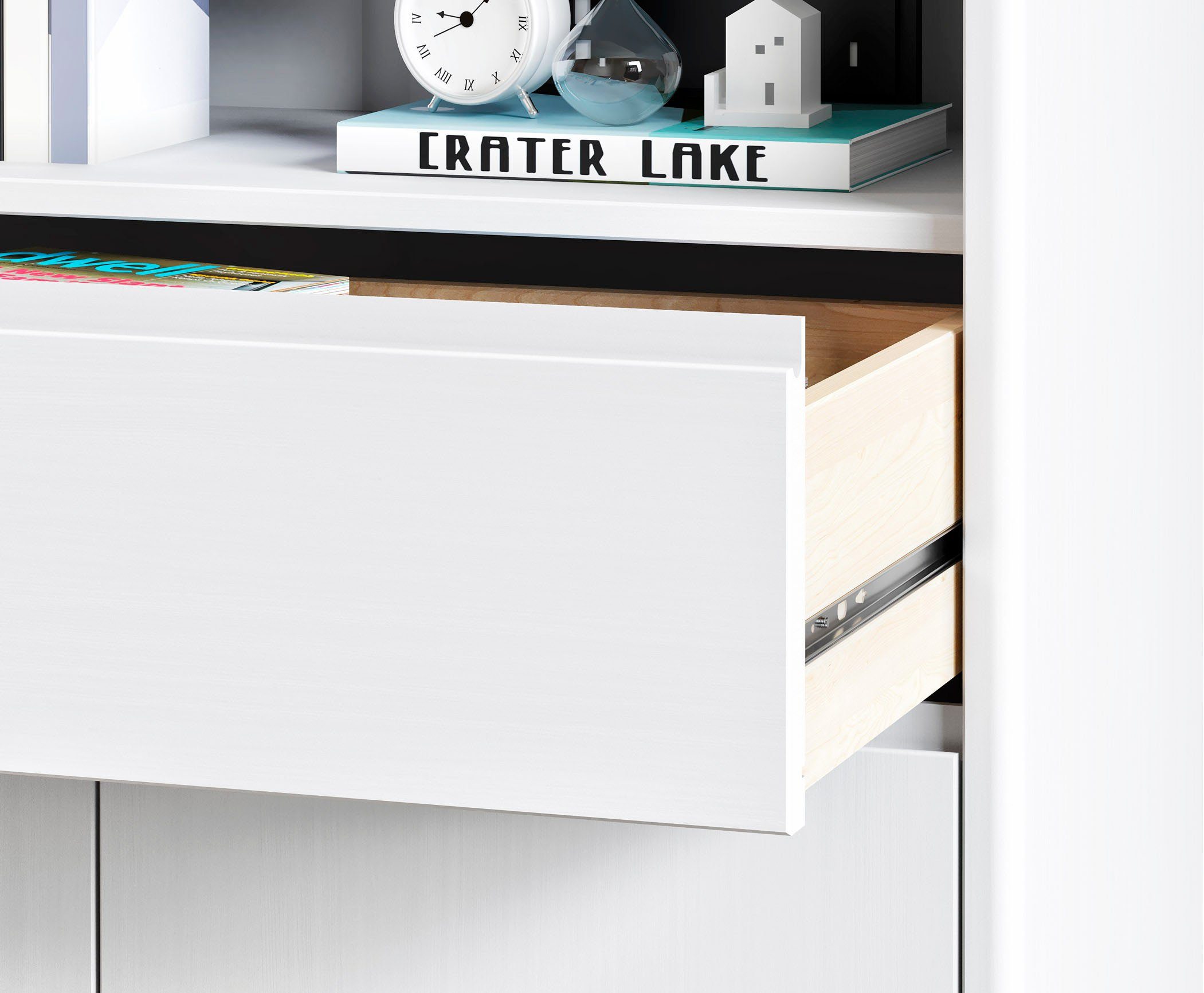 Home affaire Rek Luven Breedte 82 cm, massief hout