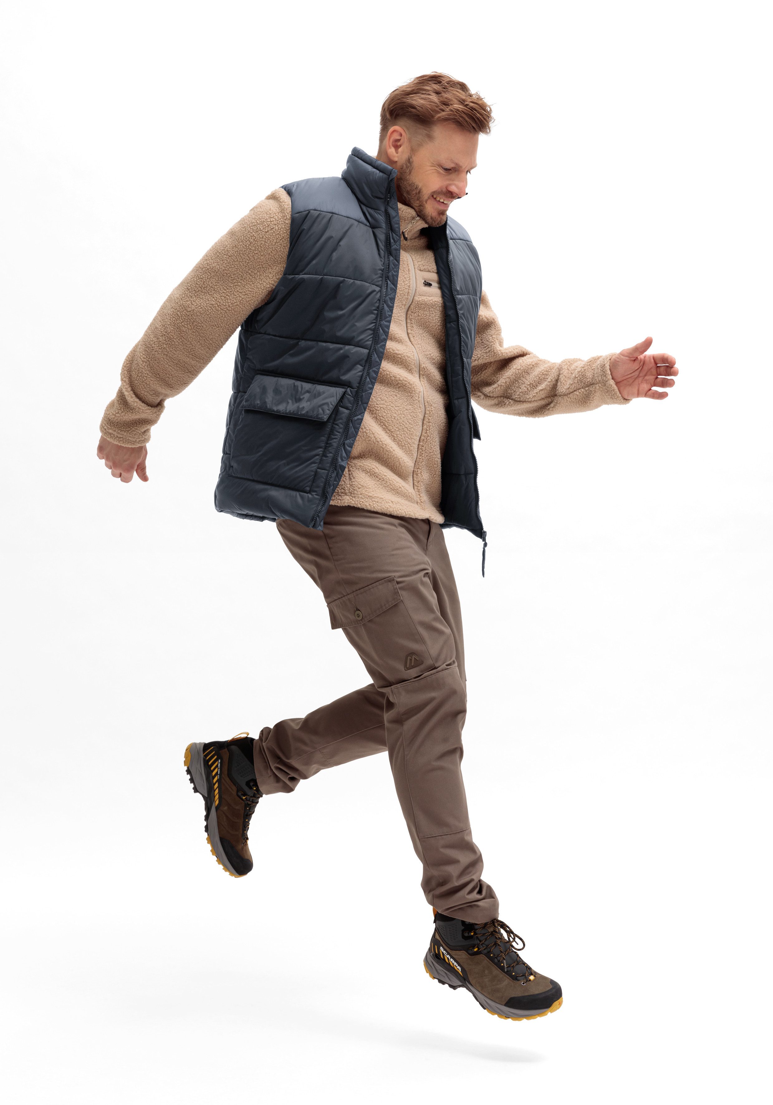 Maier Sports Functionele bodywarmer Heatcore Vest M warm heren vest windafstotend u. ademend