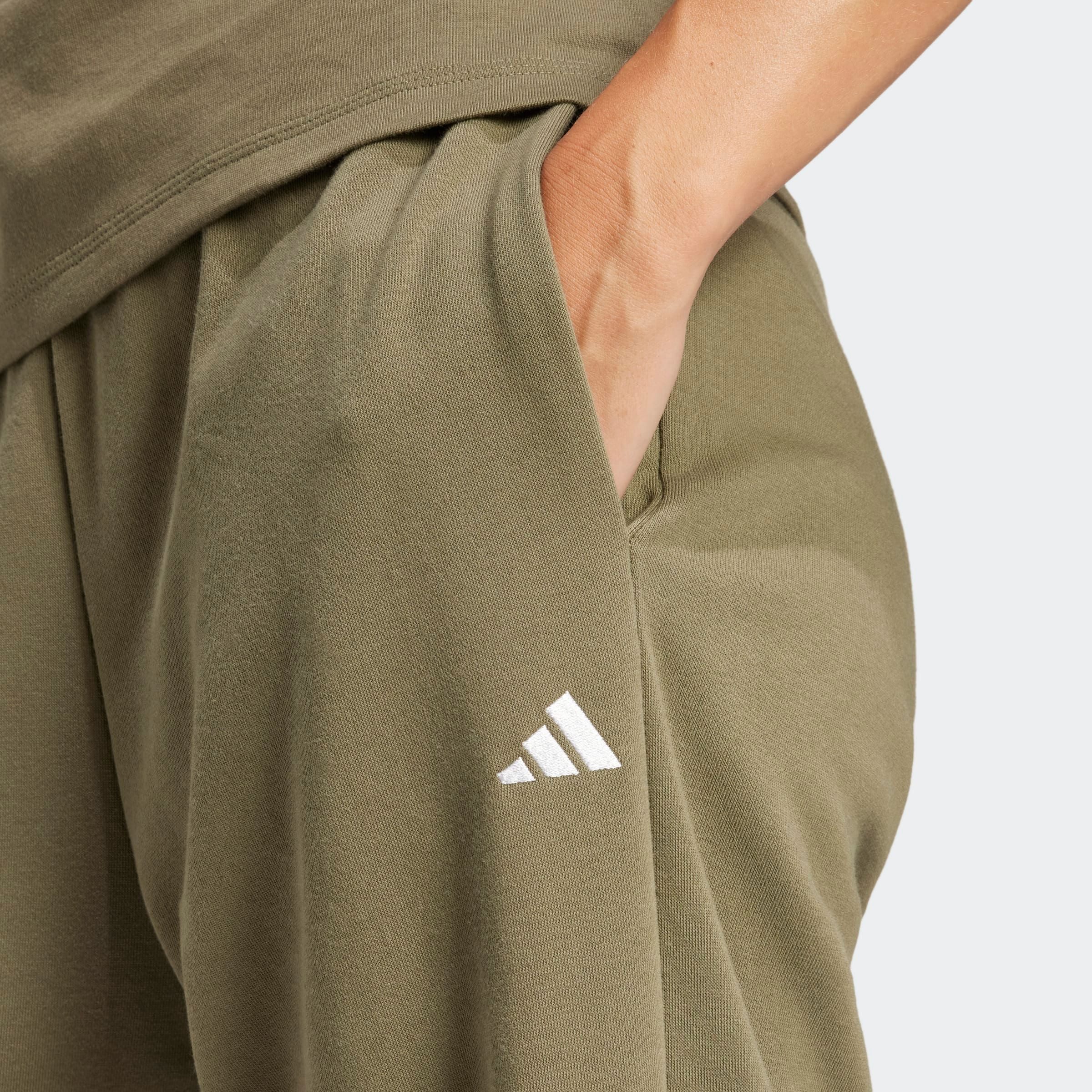 adidas Sportswear Sportbroek W SL FT CF PT Joggingbroek van zacht French Terry materiaal (1-delig)