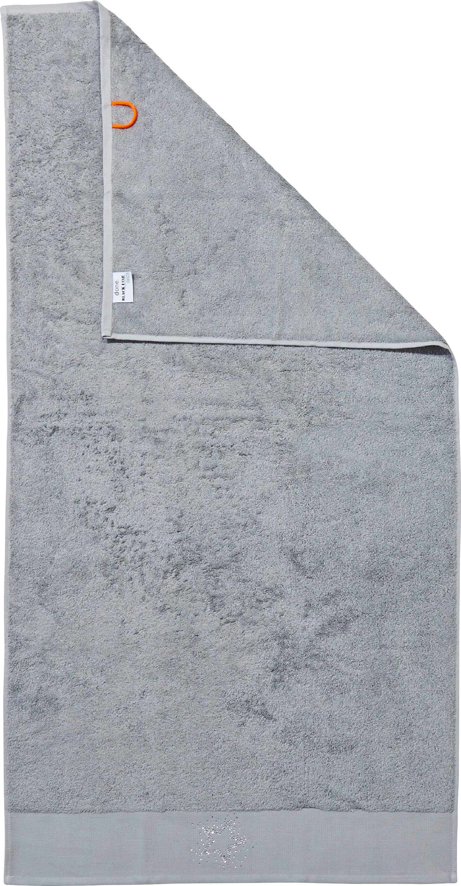 done.® Douchelaken Stone met strassteentjes, verschillende motieven (1 stuk)