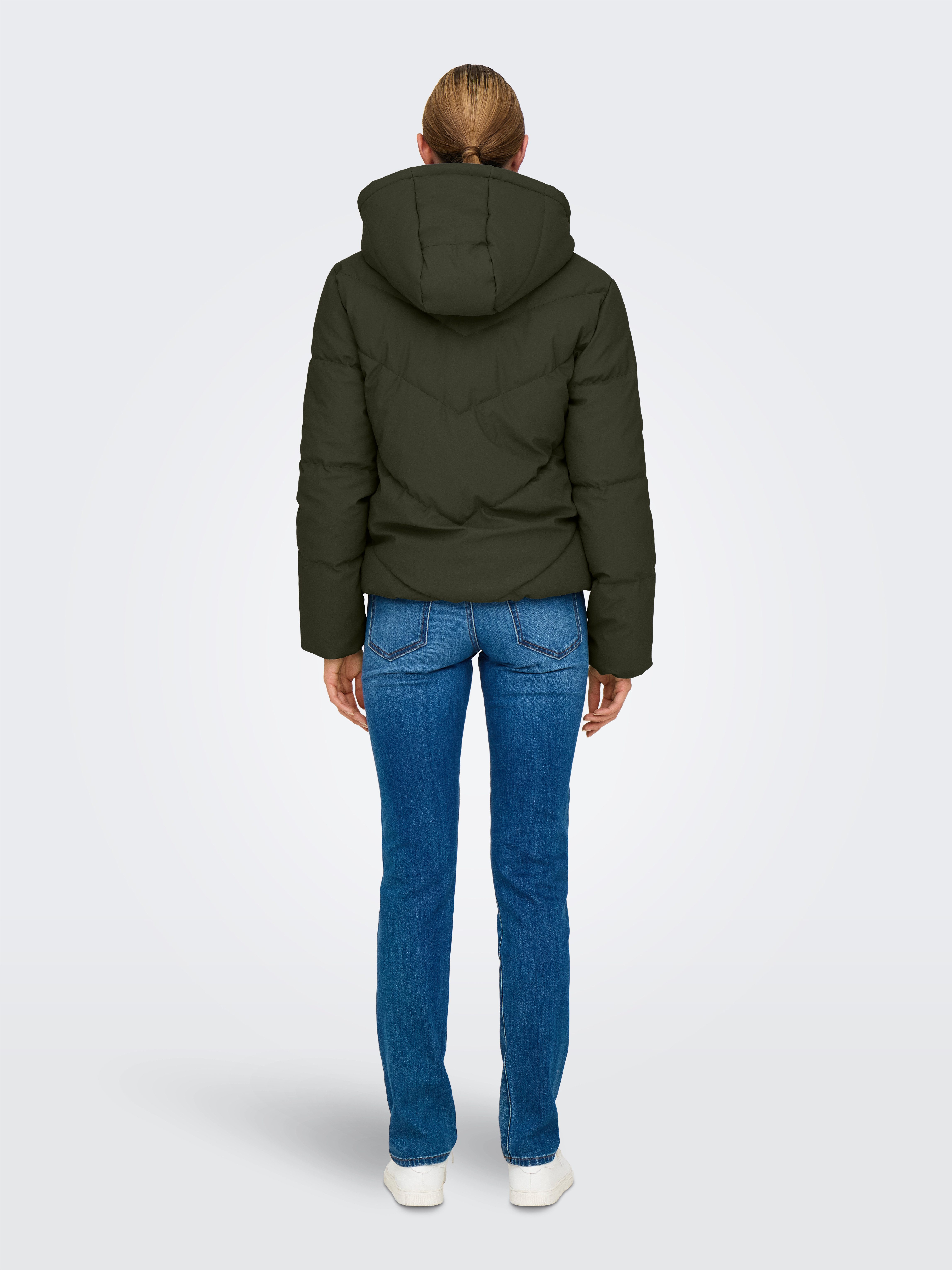 JDY Gewatteerde jas JDYARNHEM WATER REP SHORT PUFFA OTW NOOS