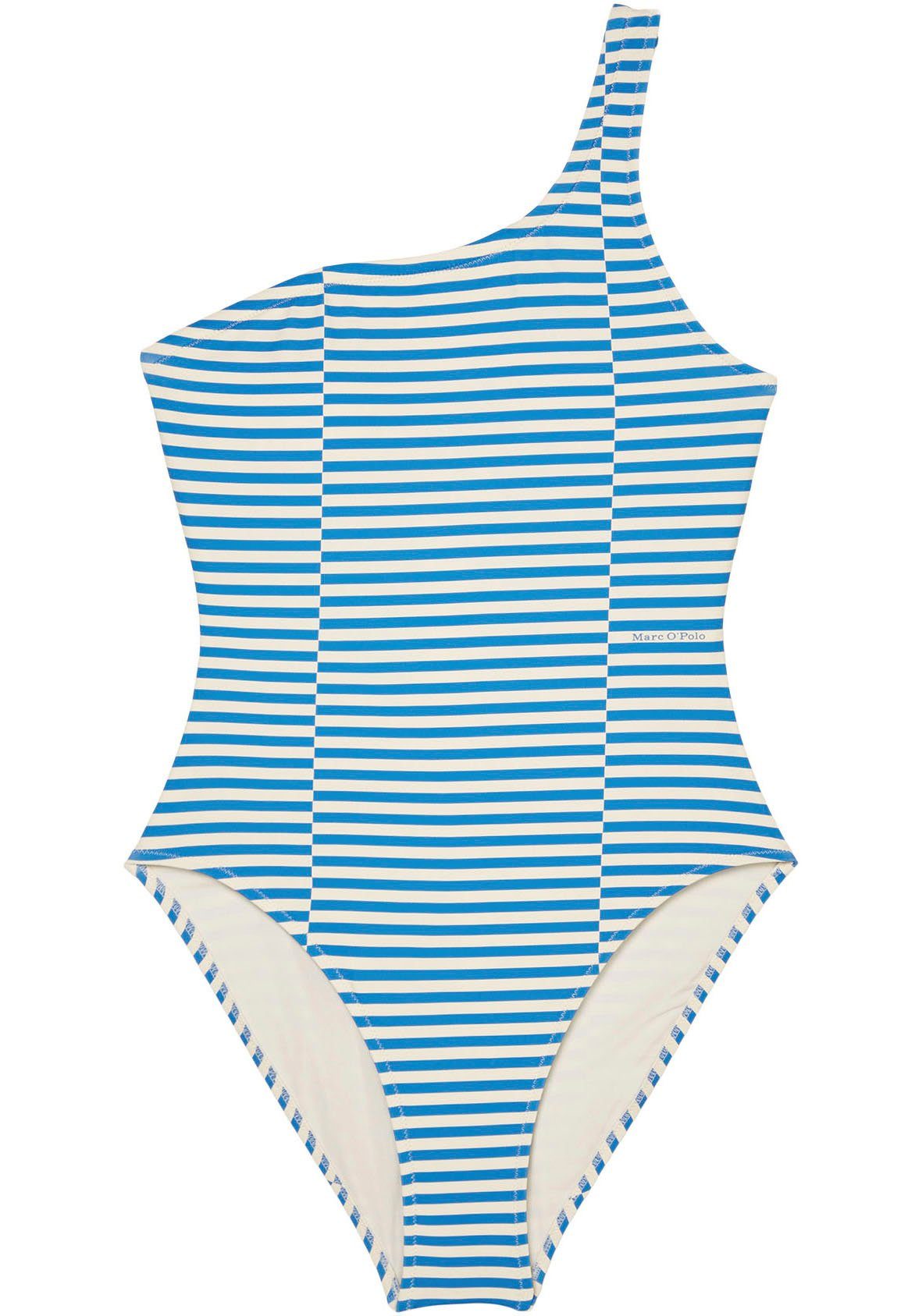 Marc O'Polo Badpak met asymmetrisch bandontwerp