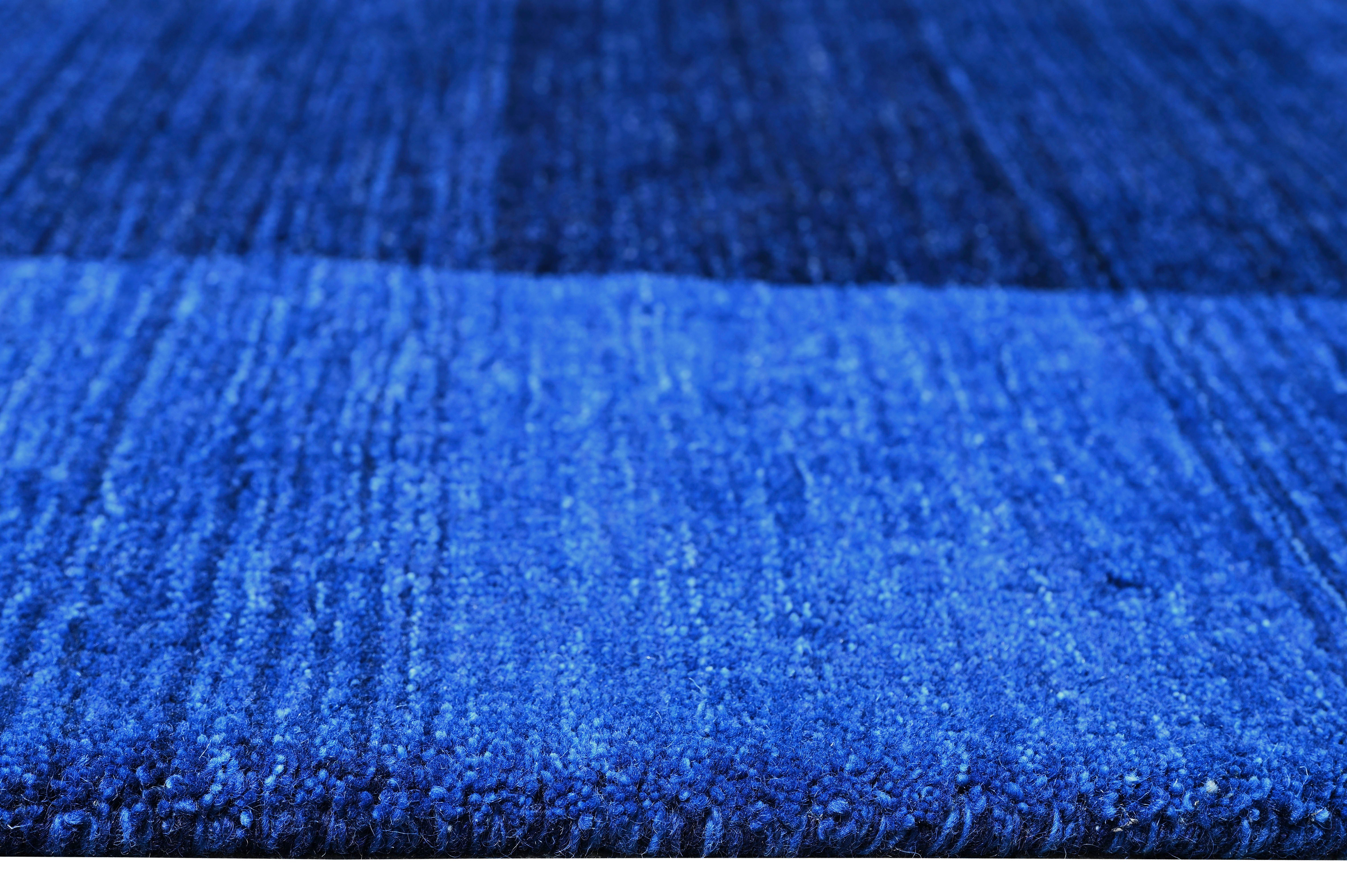 THEKO Wollen kleed Gabbeh super, Handgeweven vloerkleed, randdessin, zuivere wol, met de hand geweven