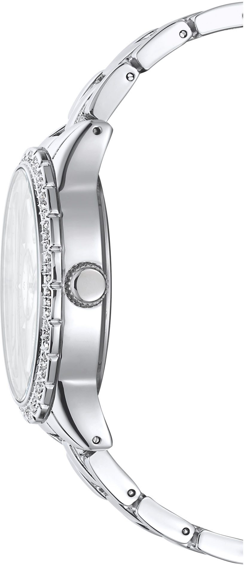 Aniston JEWELRY & WATCHES Kwartshorloge Horloge, dameshorloge, sieraadstenen, nieuwe collectie