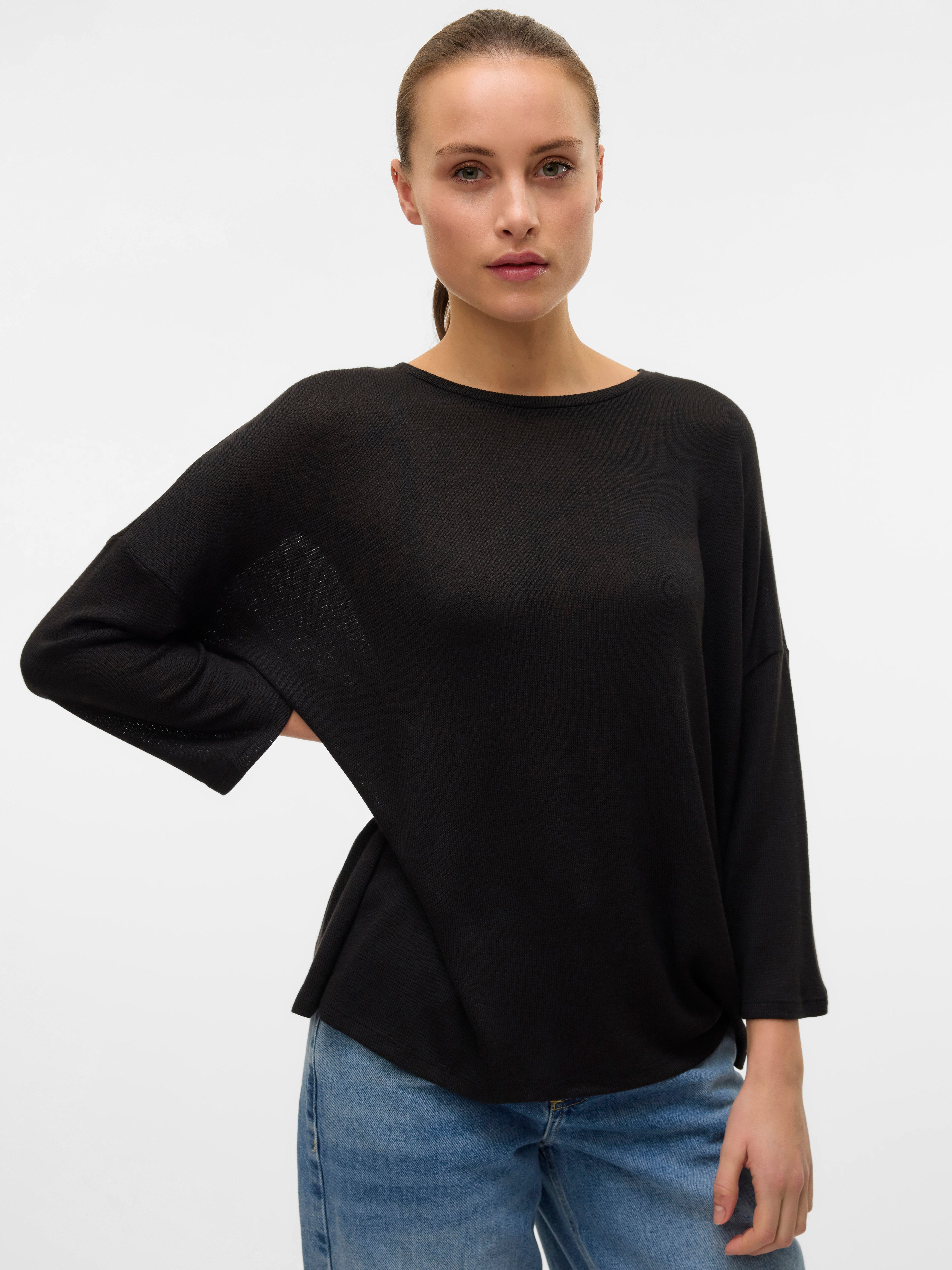 Vero Moda Trui met ronde hals VMBRIANNA 3/4 PULLOVER BOO REP