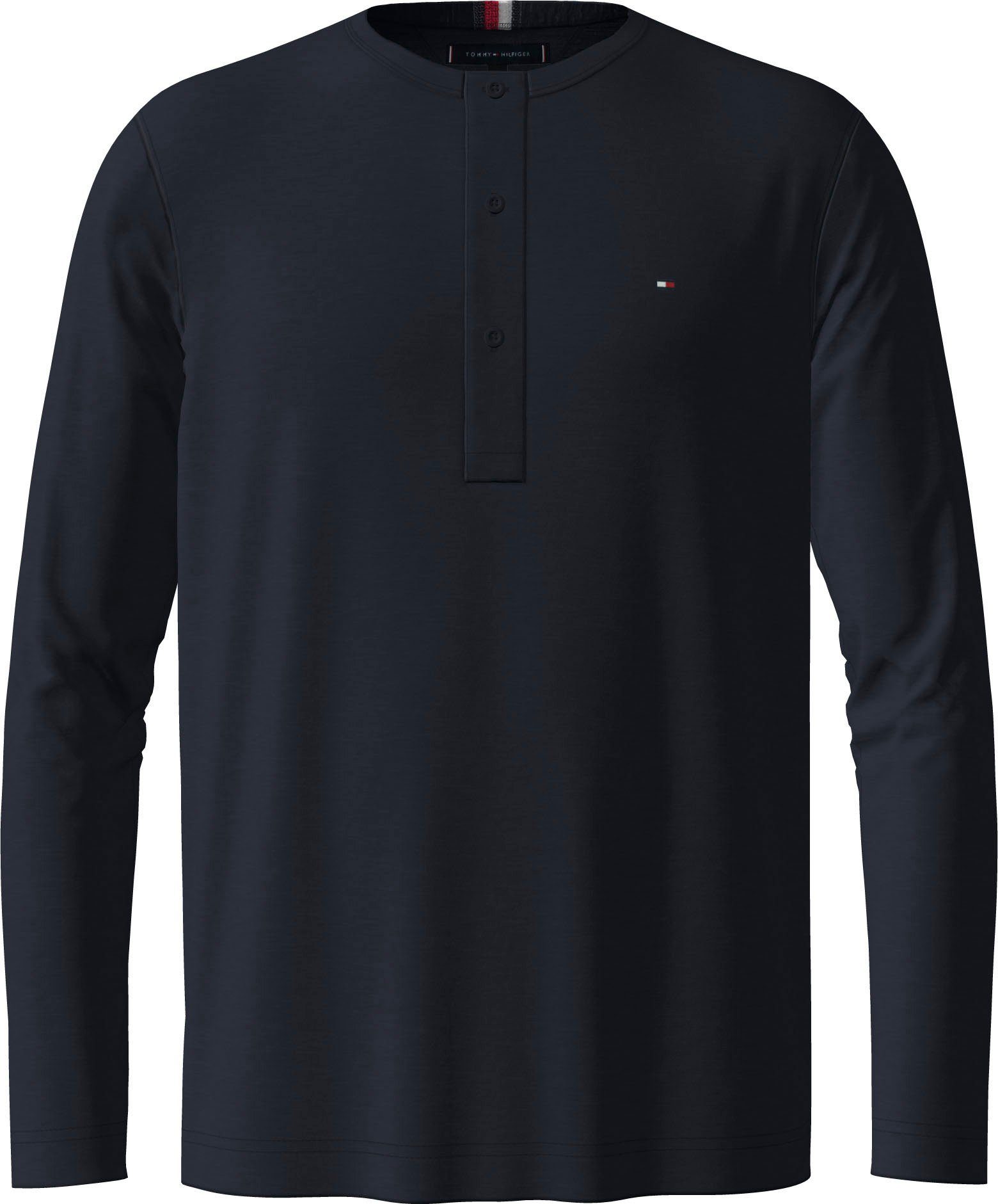 Tommy Hilfiger Shirt met lange mouwen SLUB HENLEY LS