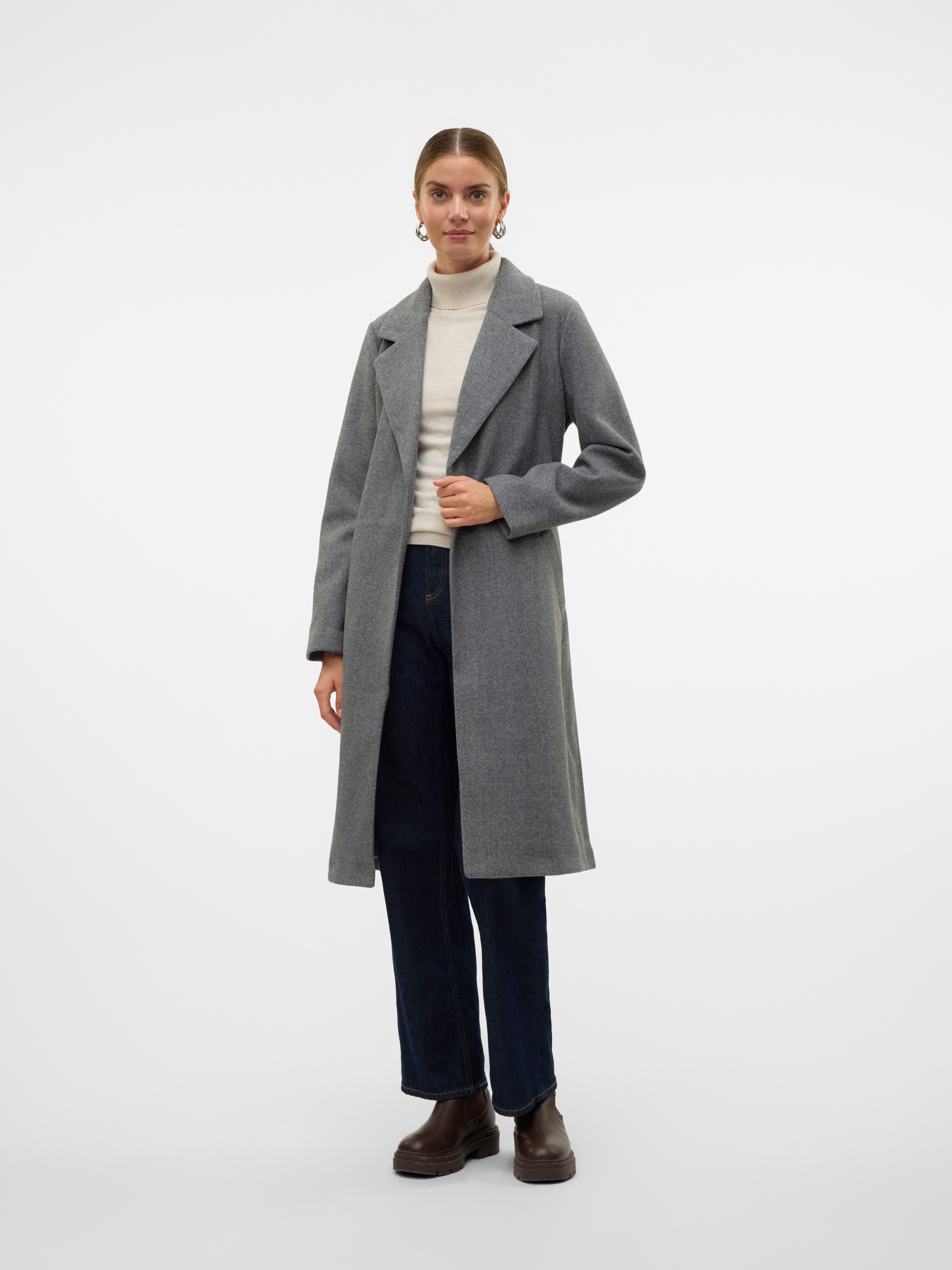 Vero Moda Lange jas VMFORTUNEAYA SS23 LONG COAT NOOS