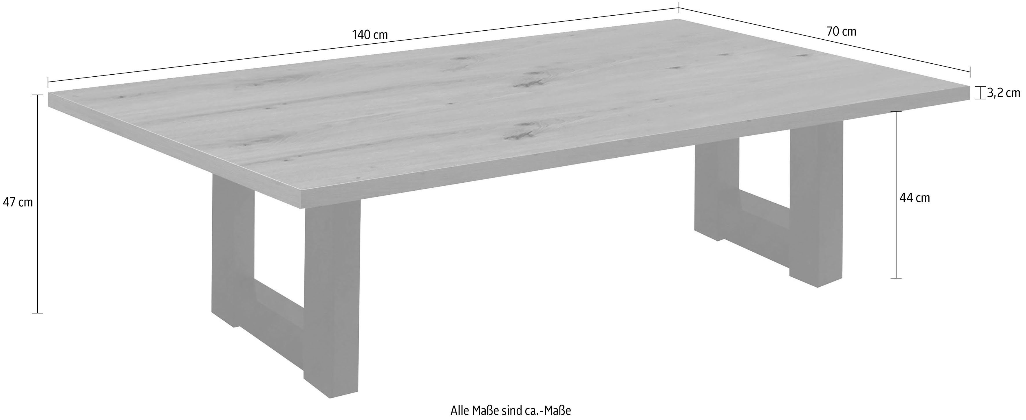 Mäusbacher Salontafel TOPSELLER! Tafel, U-frame