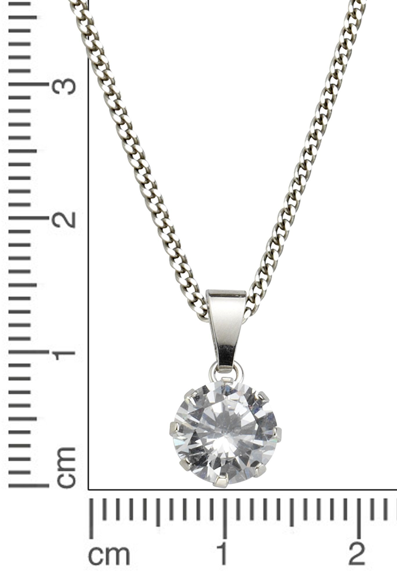 Firetti Ketting met hanger Sieraad cadeau zilver 925 halssieraad halsketting panzerketting hart