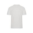 trigema t-shirt met knoopsluiting deluxe katoen wit