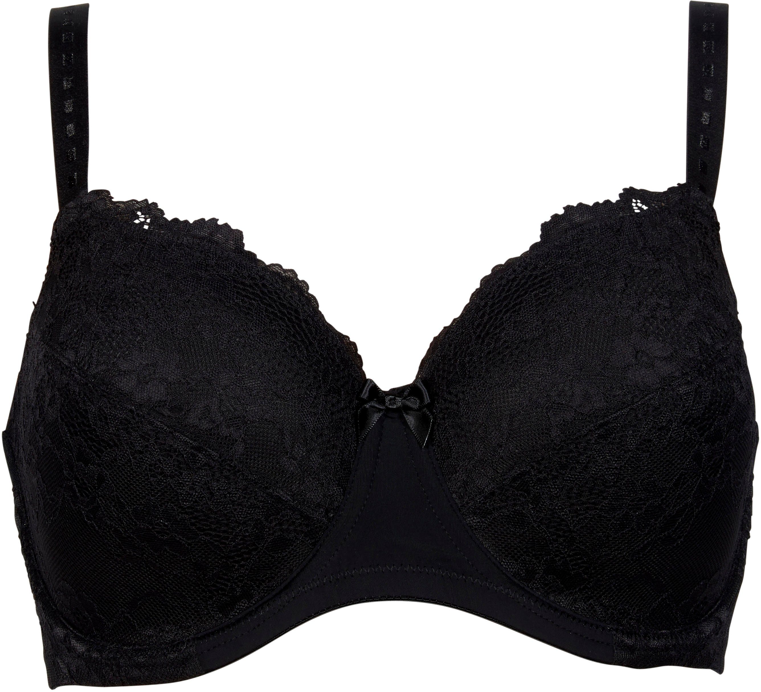 After Eden D-cup & up Beugel-bh LOIS met elegante kantdecoratie