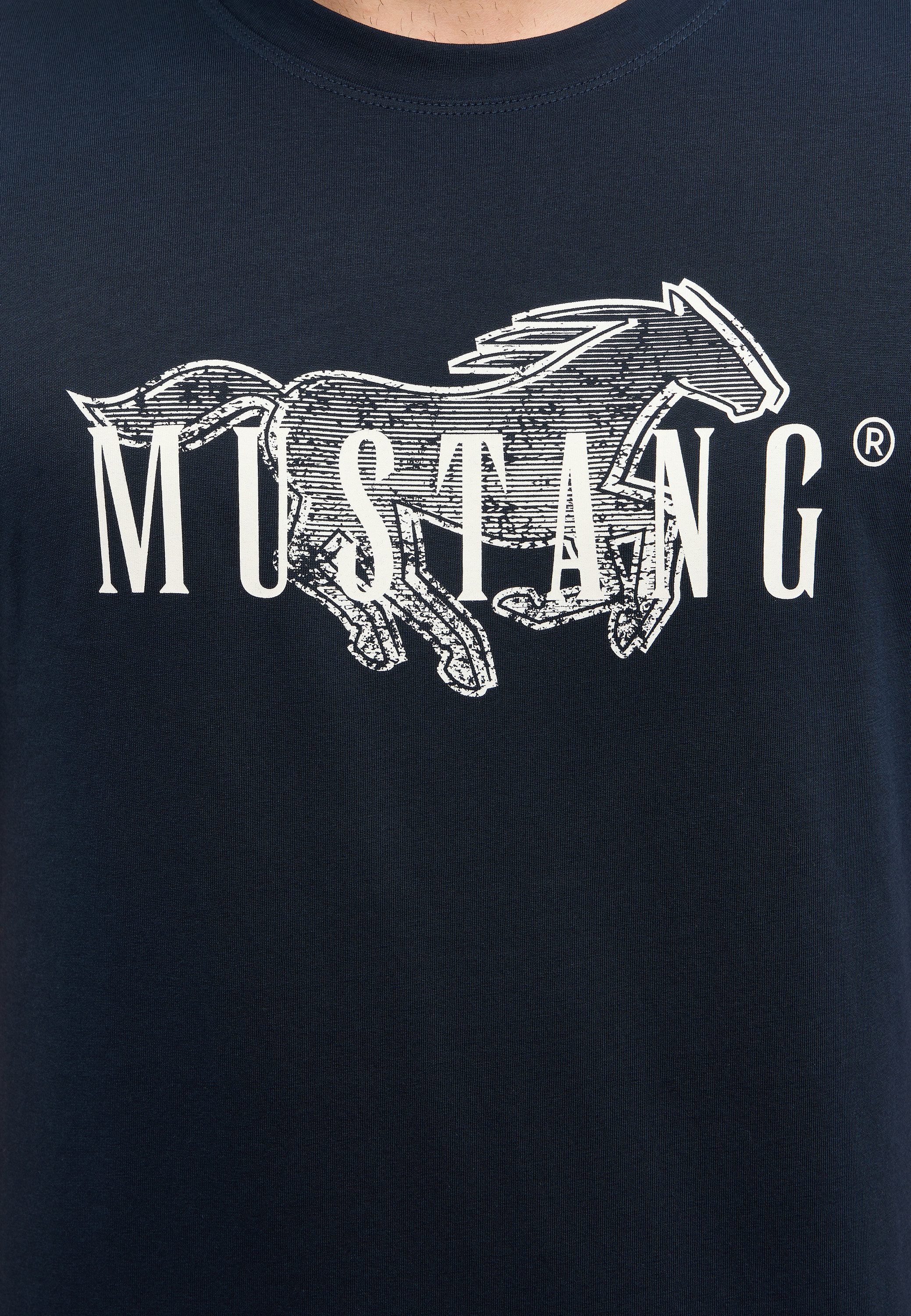 MUSTANG Shirt met korte mouwen Heren stijl Austin