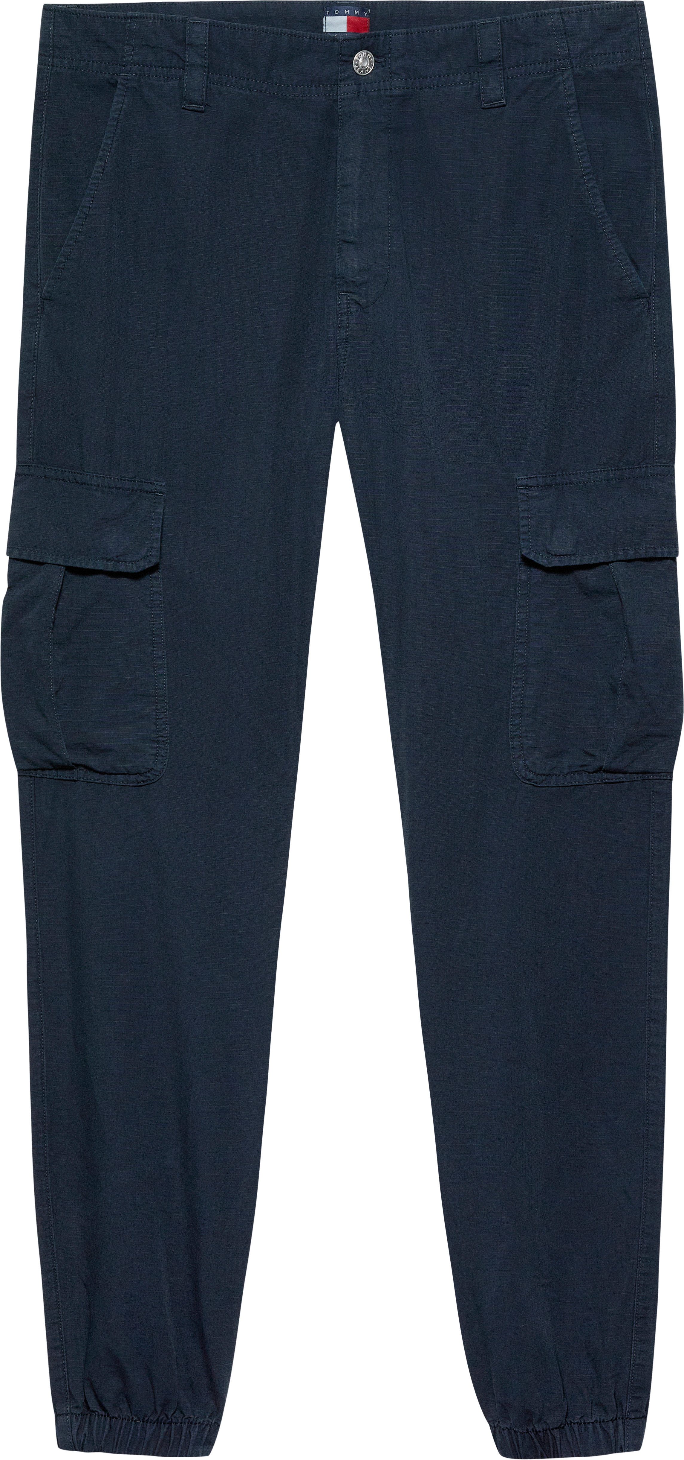 TOMMY JEANS Cargobroek TJM RYAN CARGO met geborduurd logo