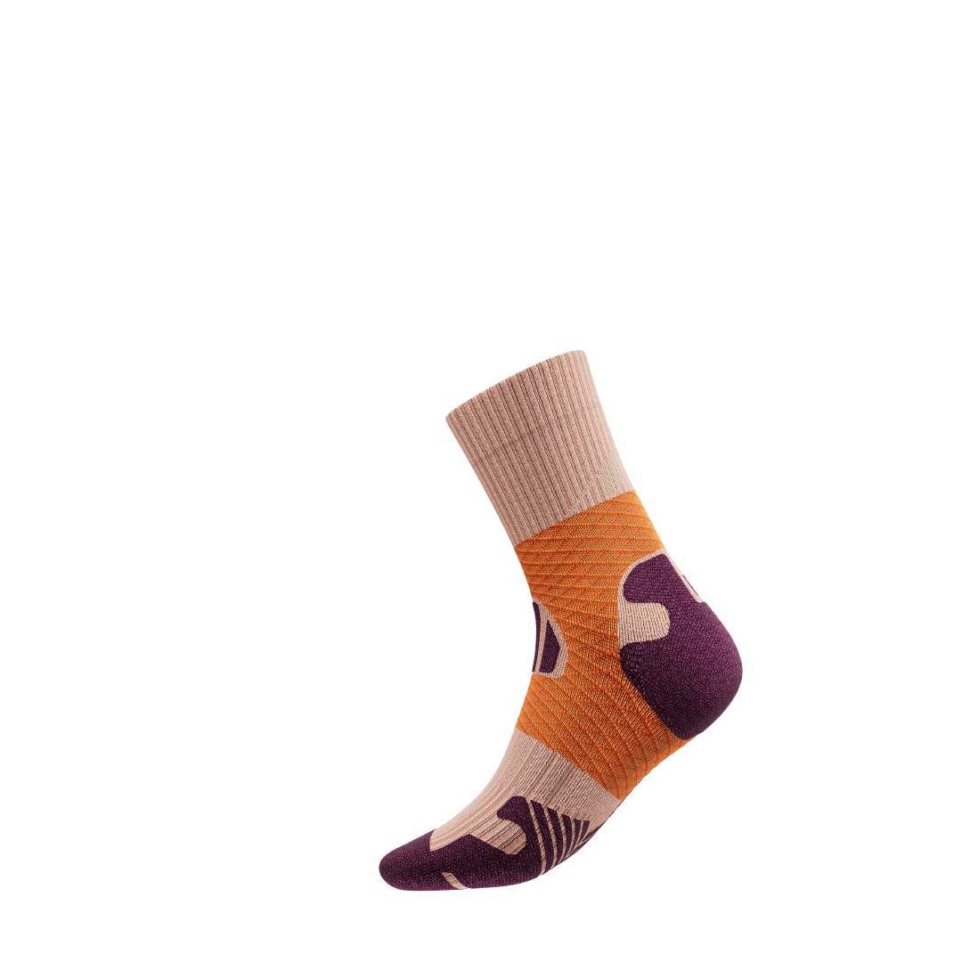 Bauerfeind Compressiekousen Trail Run Mid Cut Socks, Women