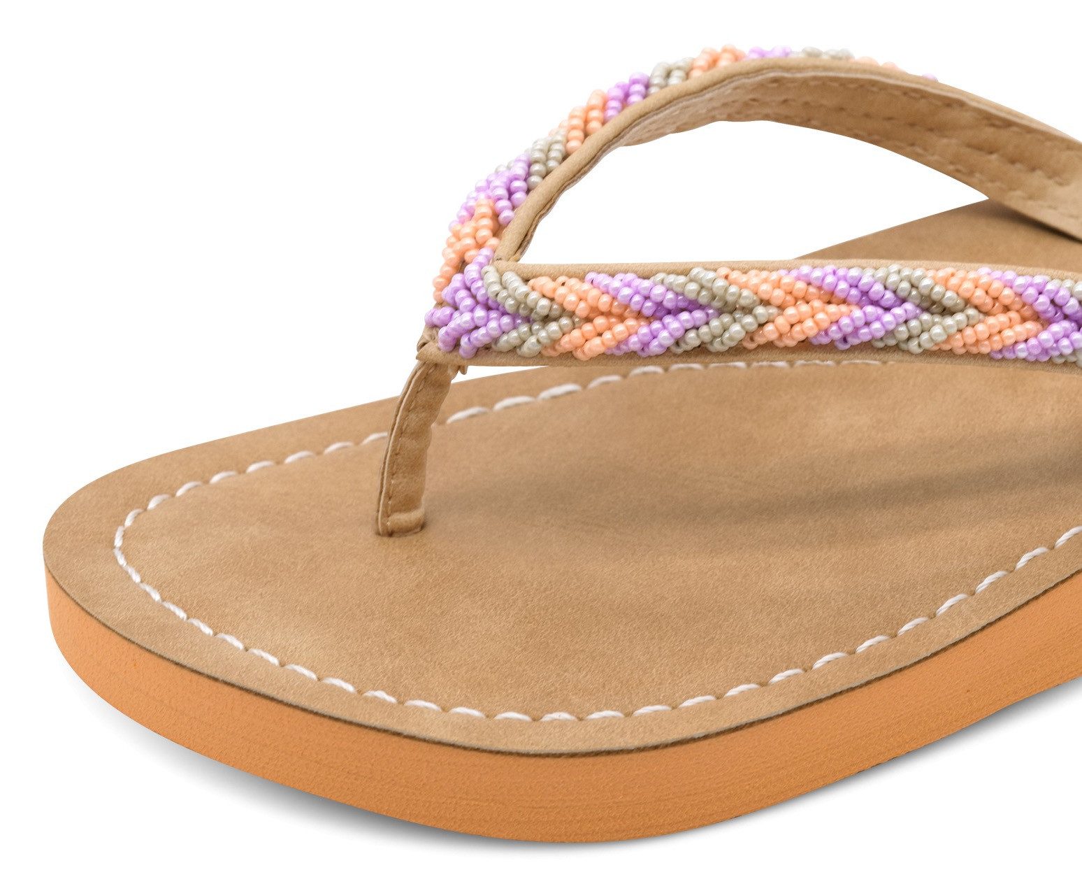 Tamaris Teenslippers , zomerschoen, slippers, strandschoen in vlechtlook