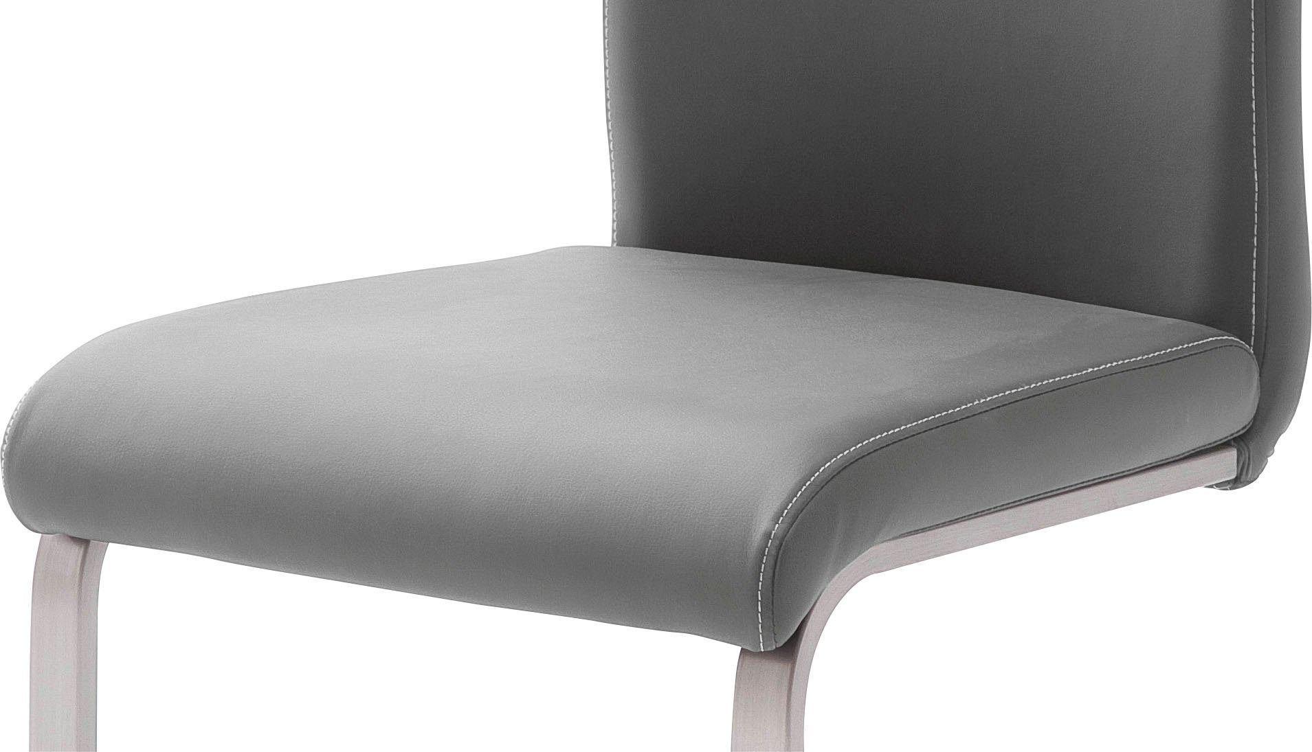 MCA furniture Vrijdragende stoel Paulo 1 Stoel belastbaar tot 120 kg (set, 4 stuks)