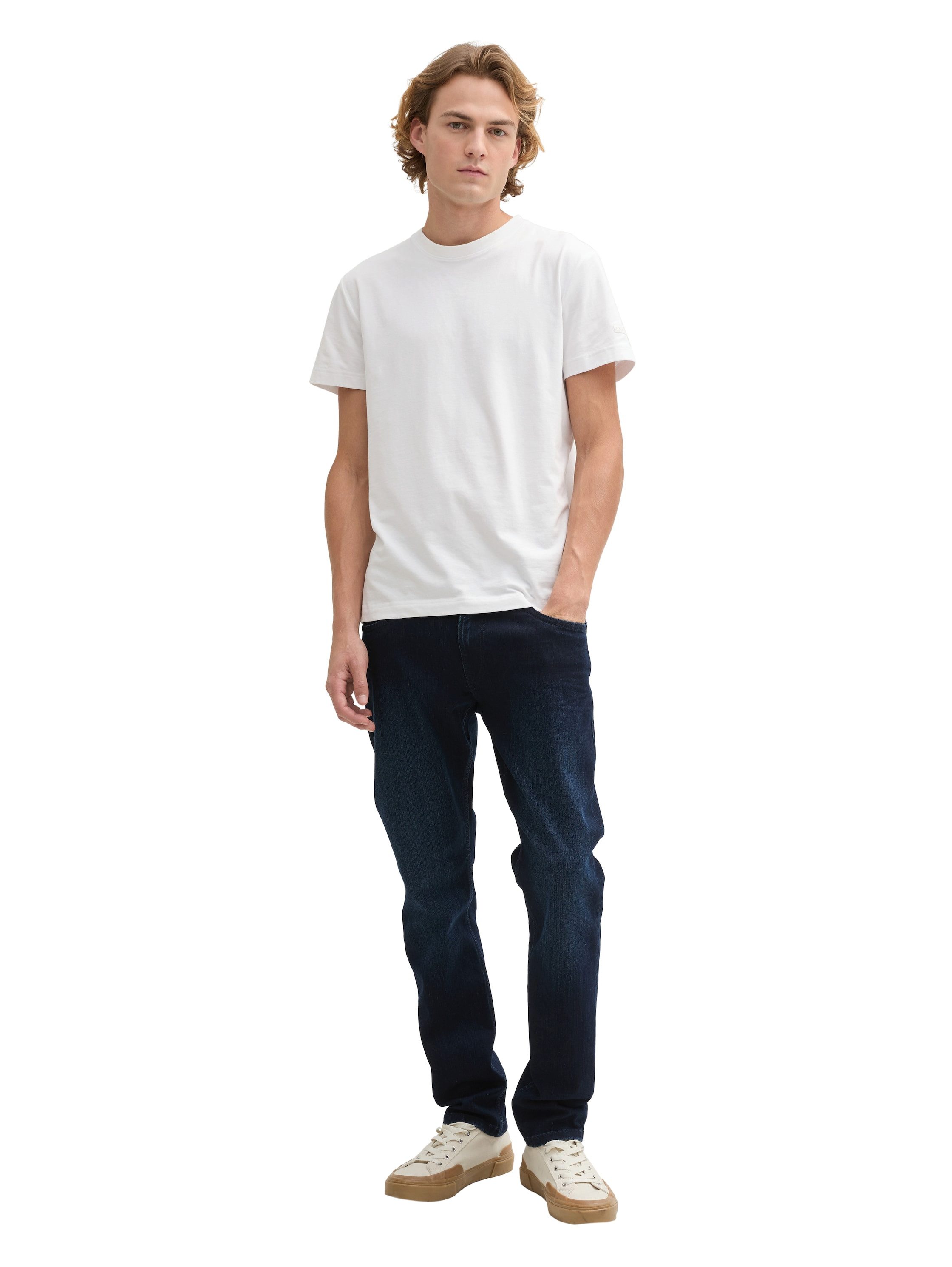 Tom Tailor Denim Slim fit jeans PIERS in five-pocketsstijl
