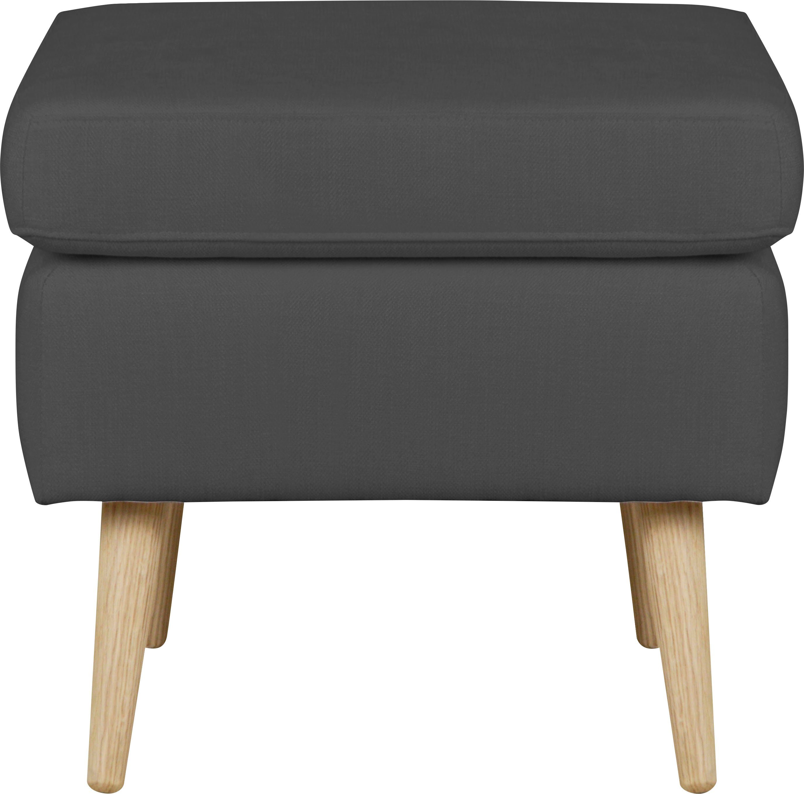 Guido Maria Kretschmer Home&Living Hocker Salla Overtrekstof ook in luxe-microvezel in imitatiebont-look