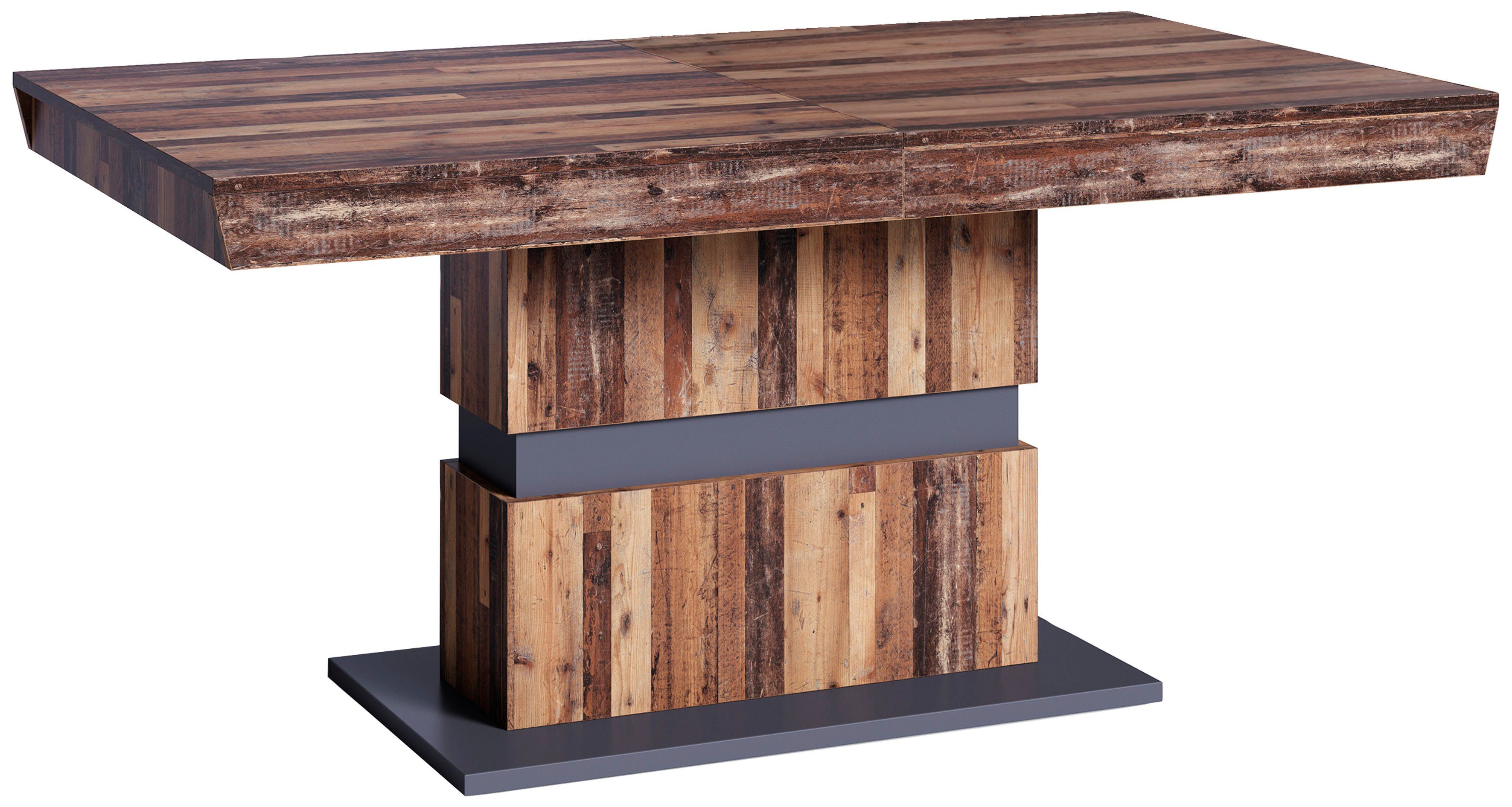 byLIVING Eettafel Matthew met uittrekfunctie, breedte 140-195 cm of 160-215 cm