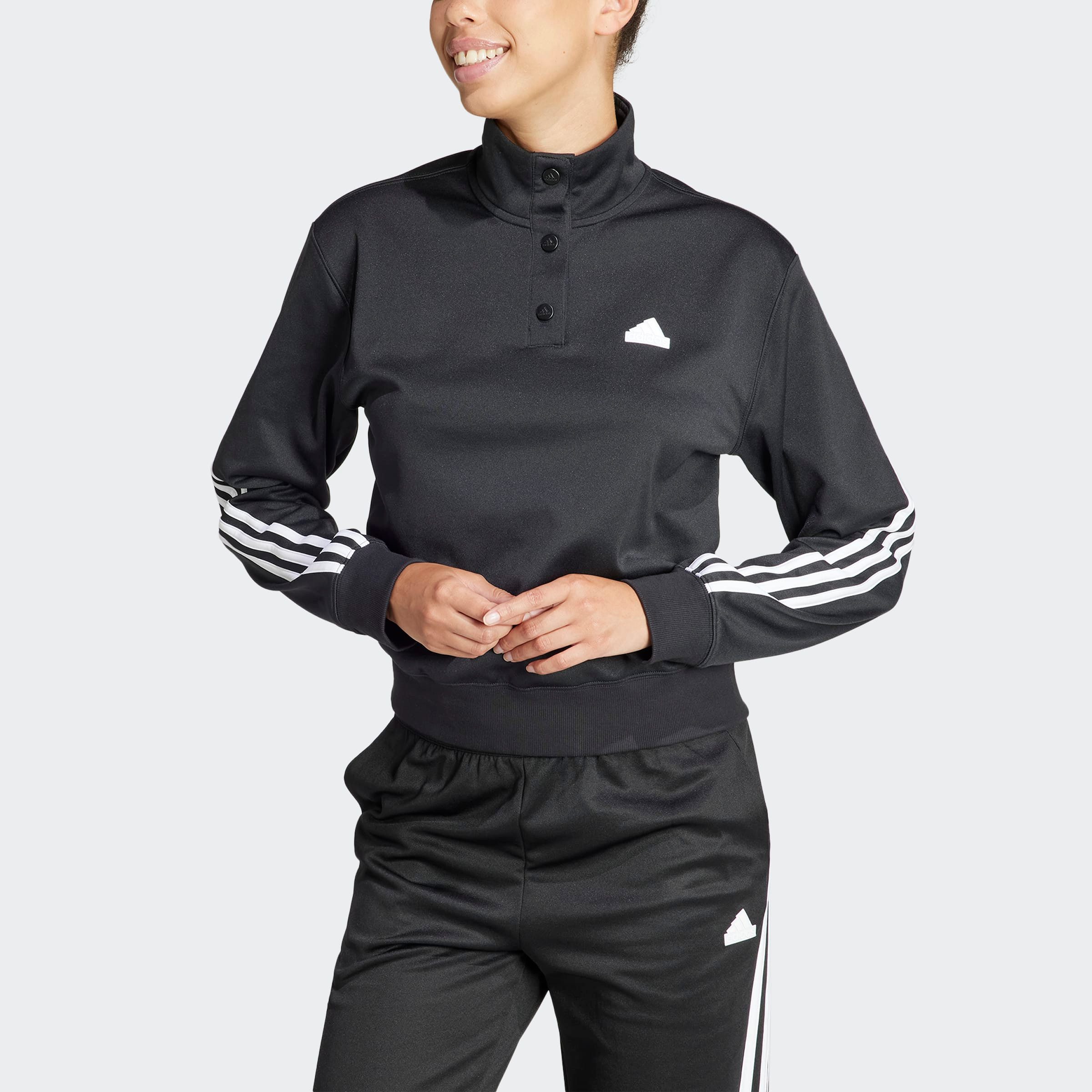 adidas Sportswear Sweatvest W ICONIC 3S TT (1-delig)