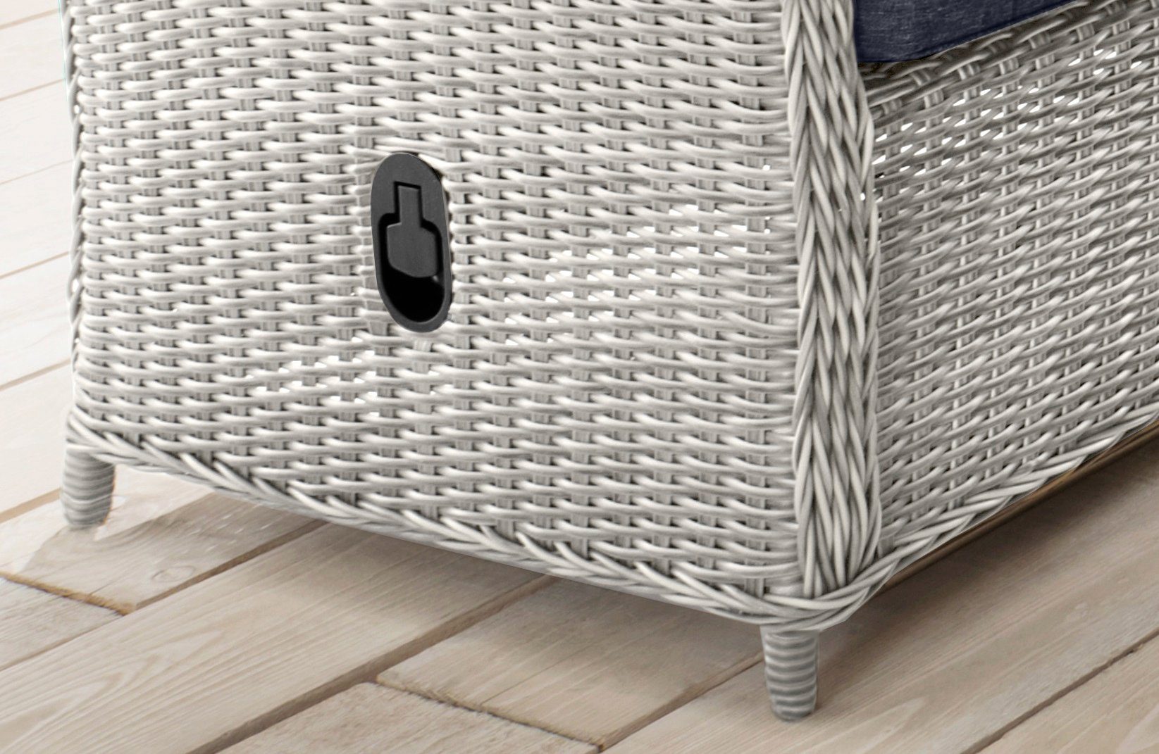 Destiny Tuinset Merano Aluminium, polyrotan (set, 11-delig)