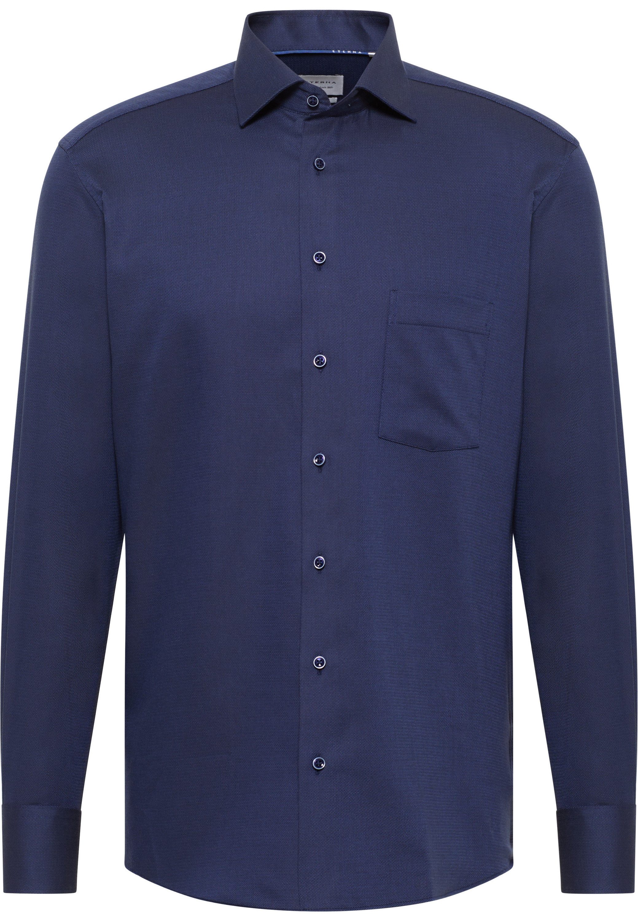 Eterna Overhemd met lange mouwen MODERN FIT NON IRON (strijkvrij)