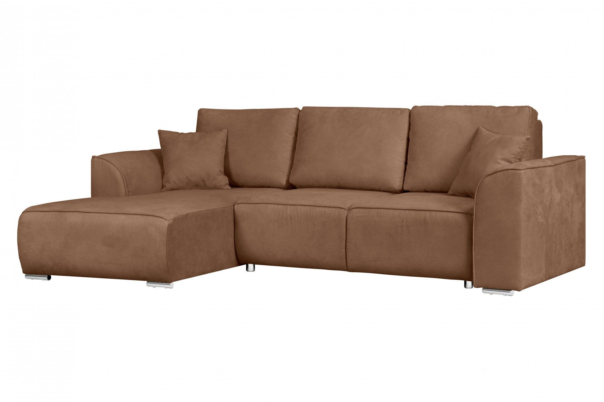 INOSIGN Hoekbank BEATRICE optionele slaapbank met bedlade, B/D/H: 265/170/86 cm