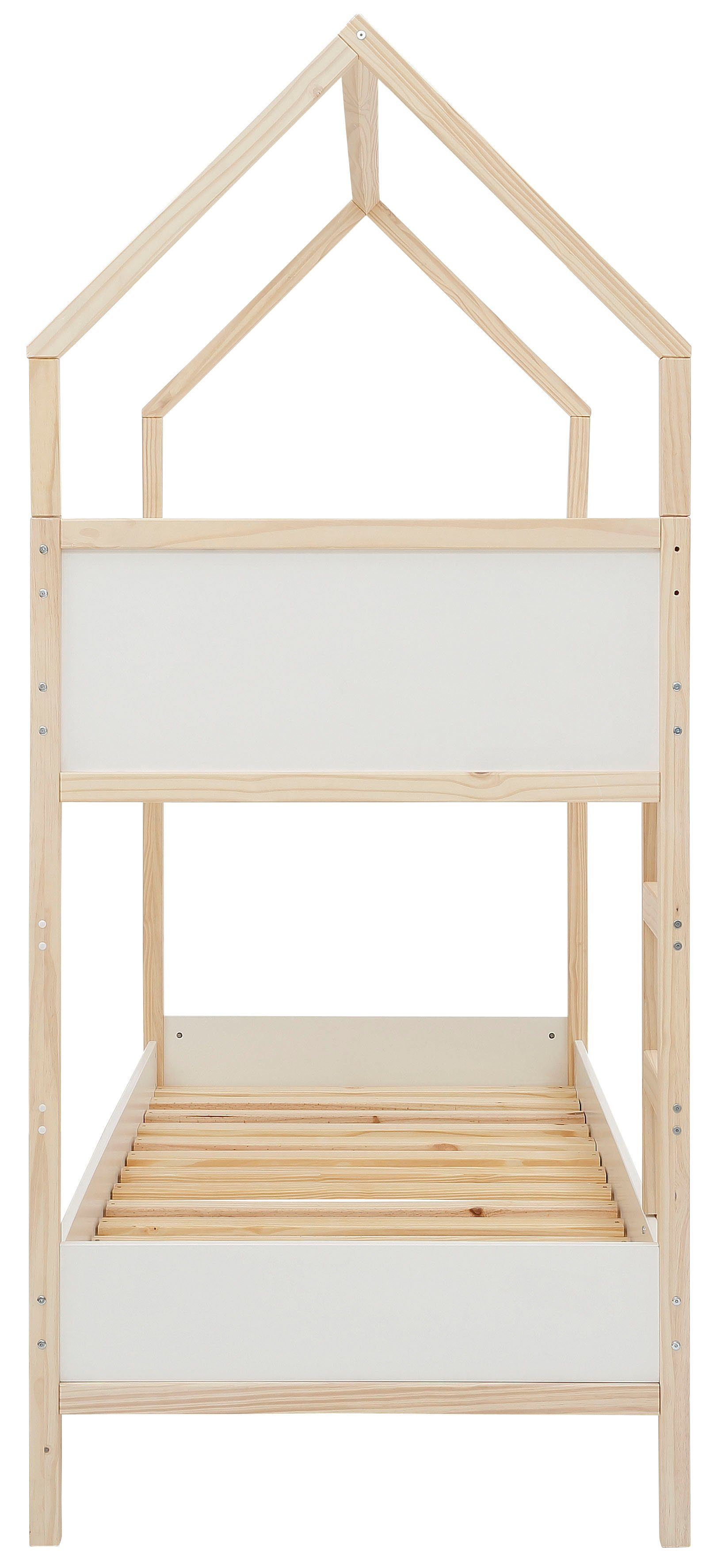Lüttenhütt Stapelbed Janne van mooi massief grenenhout, stapelbed, ligoppervlak 90x200 cm