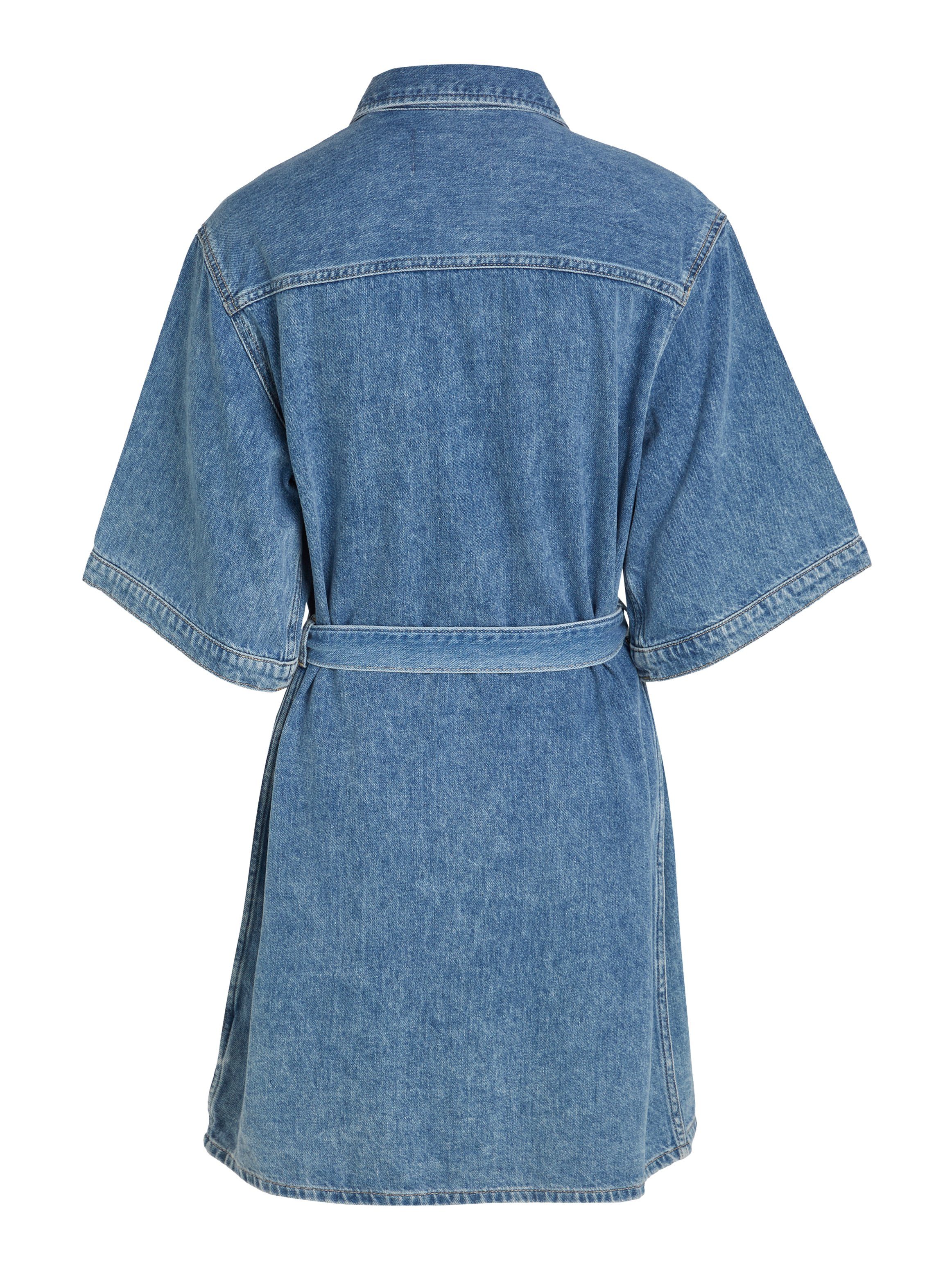 Calvin Klein Jeans jurk BOXY BELTED SHIRT DRESS
