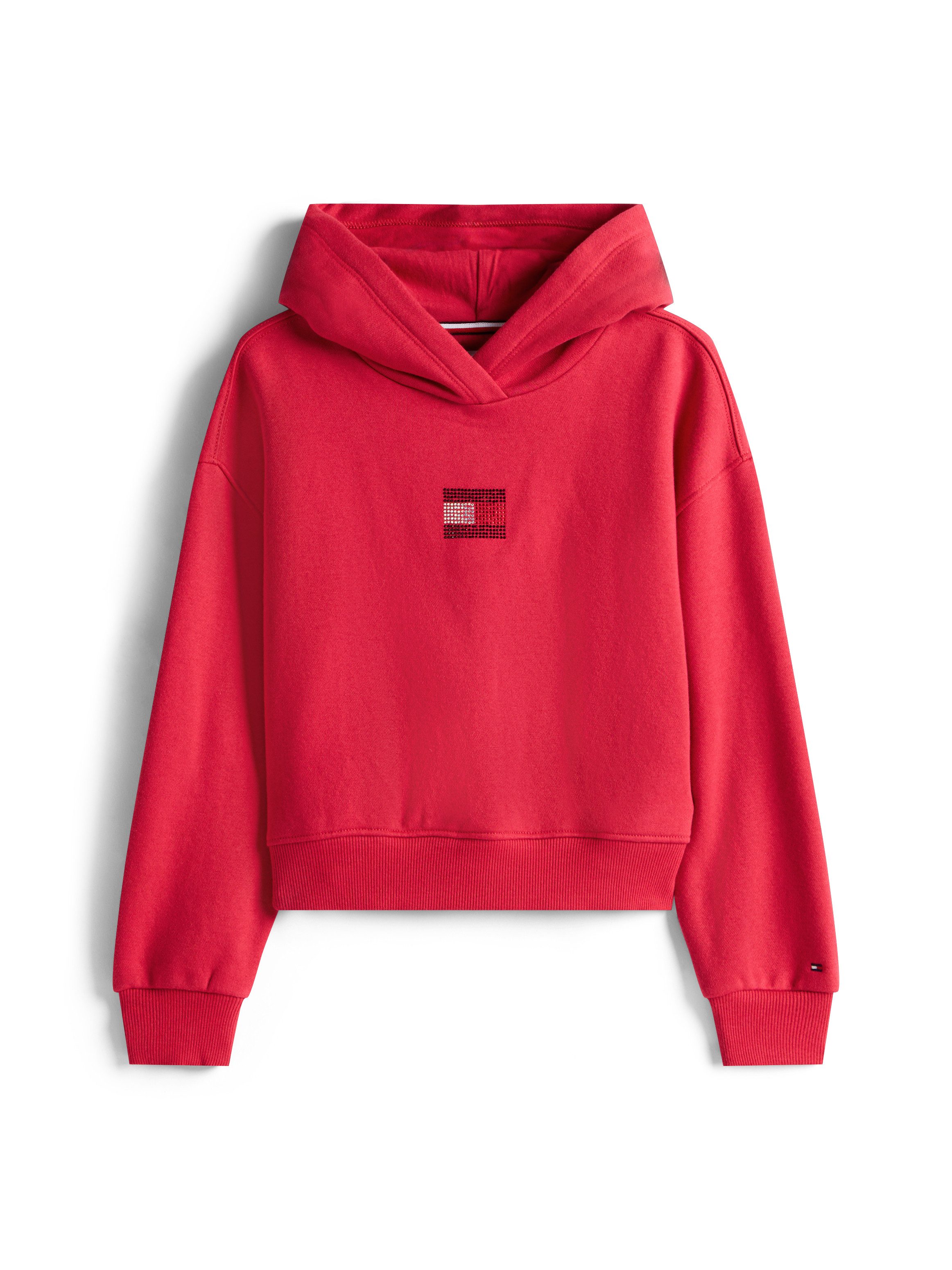 Tommy Hilfiger Hoodie RHINE STONE FLAG HOODIE
