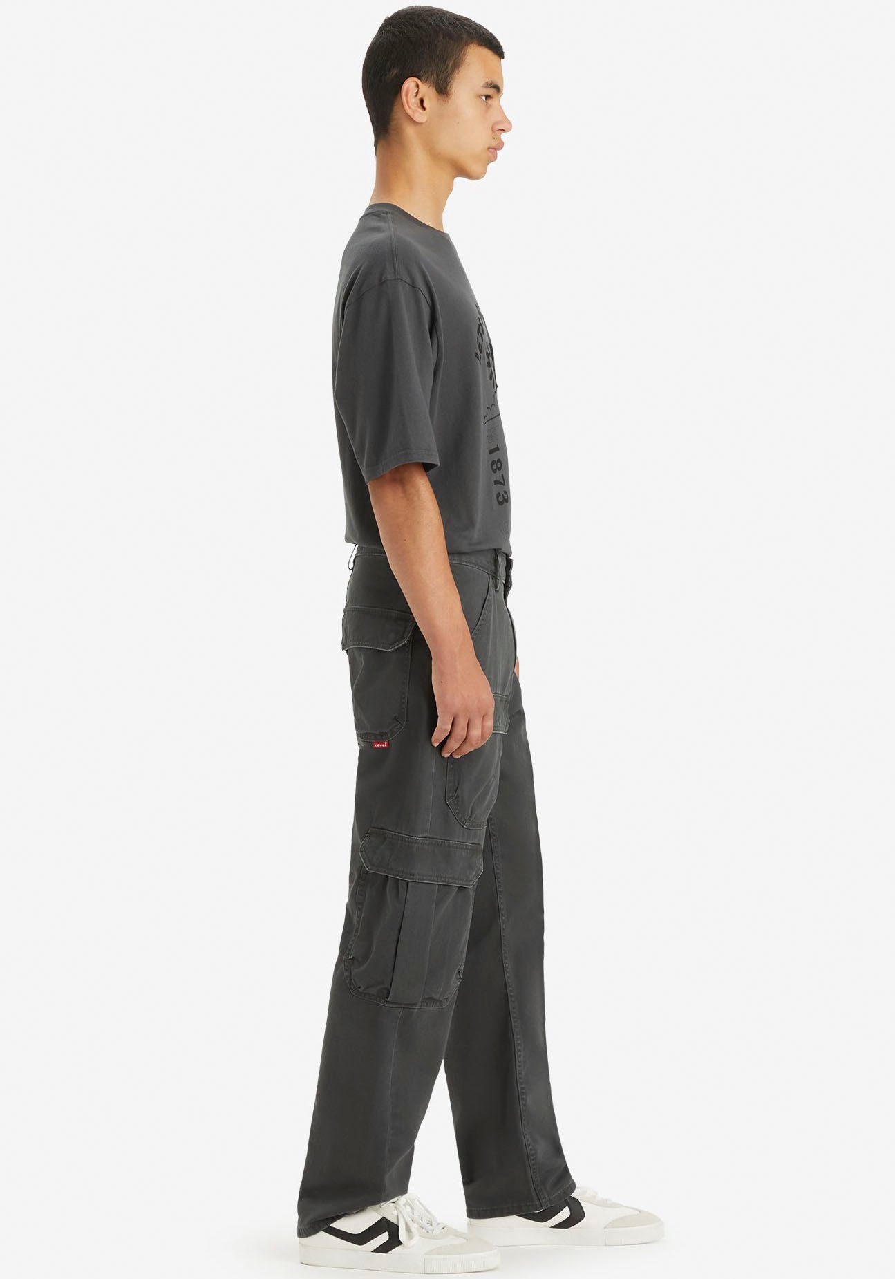 Levi's® Cargobroek STAY LOOSE CARGO PANT BLACKS