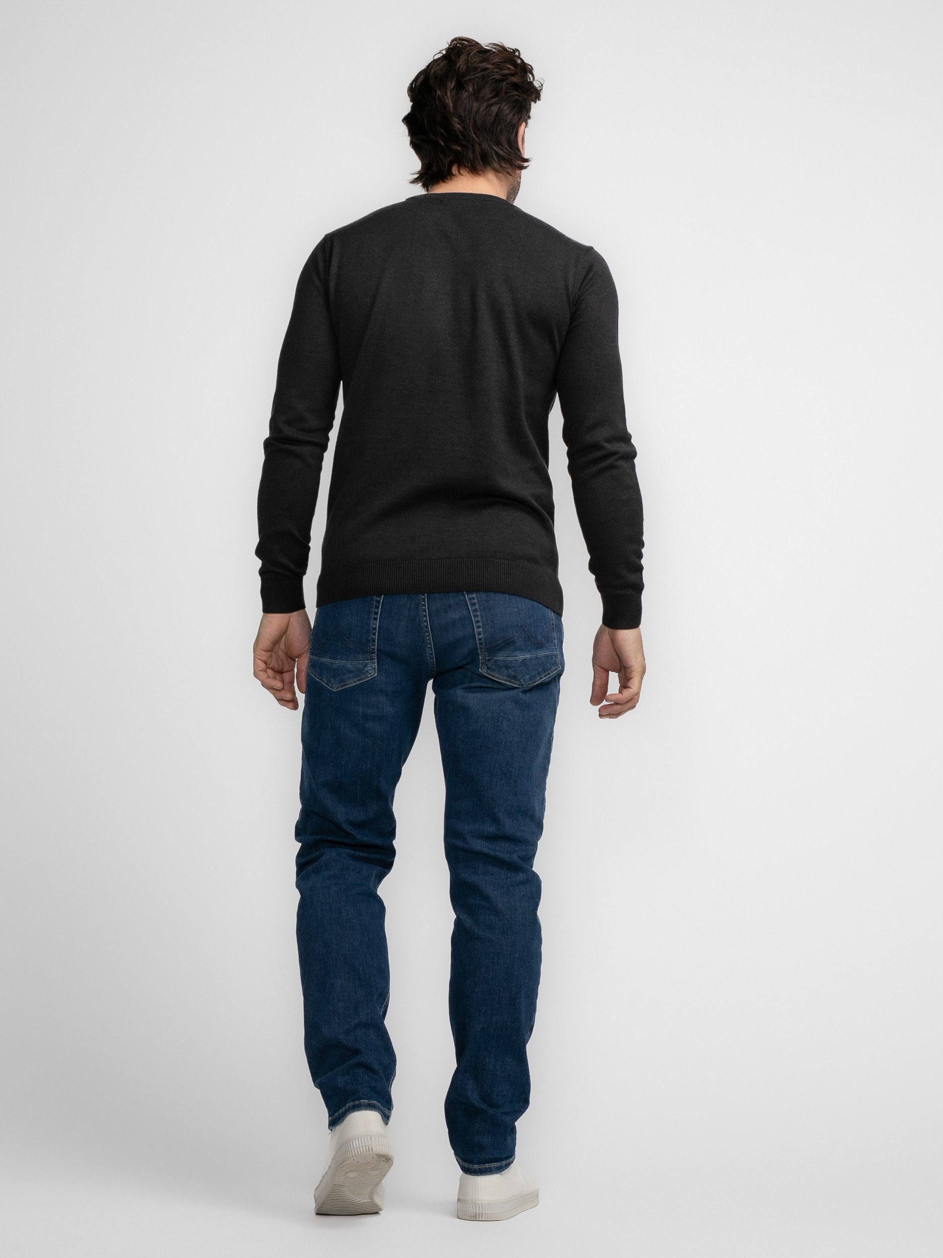 Petrol Industries Trui met ronde hals Men Knitwear Round Neck Basic