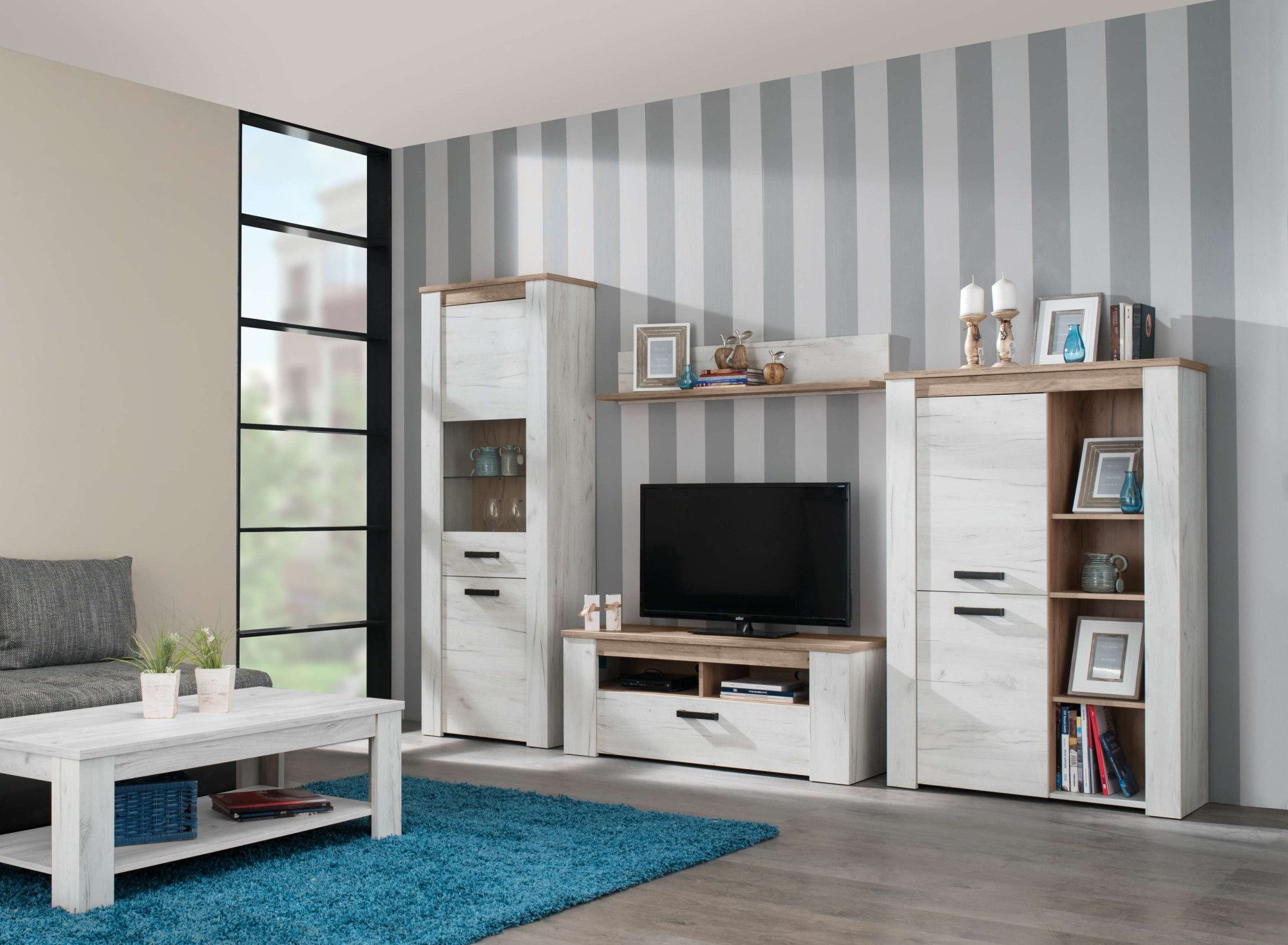 Home affaire Tv-meubel Kent TV-sideoard 120 cm, met twee gesloten vakken TV-kast met veel ruimte, voor moderne televisies in elke woonkamer