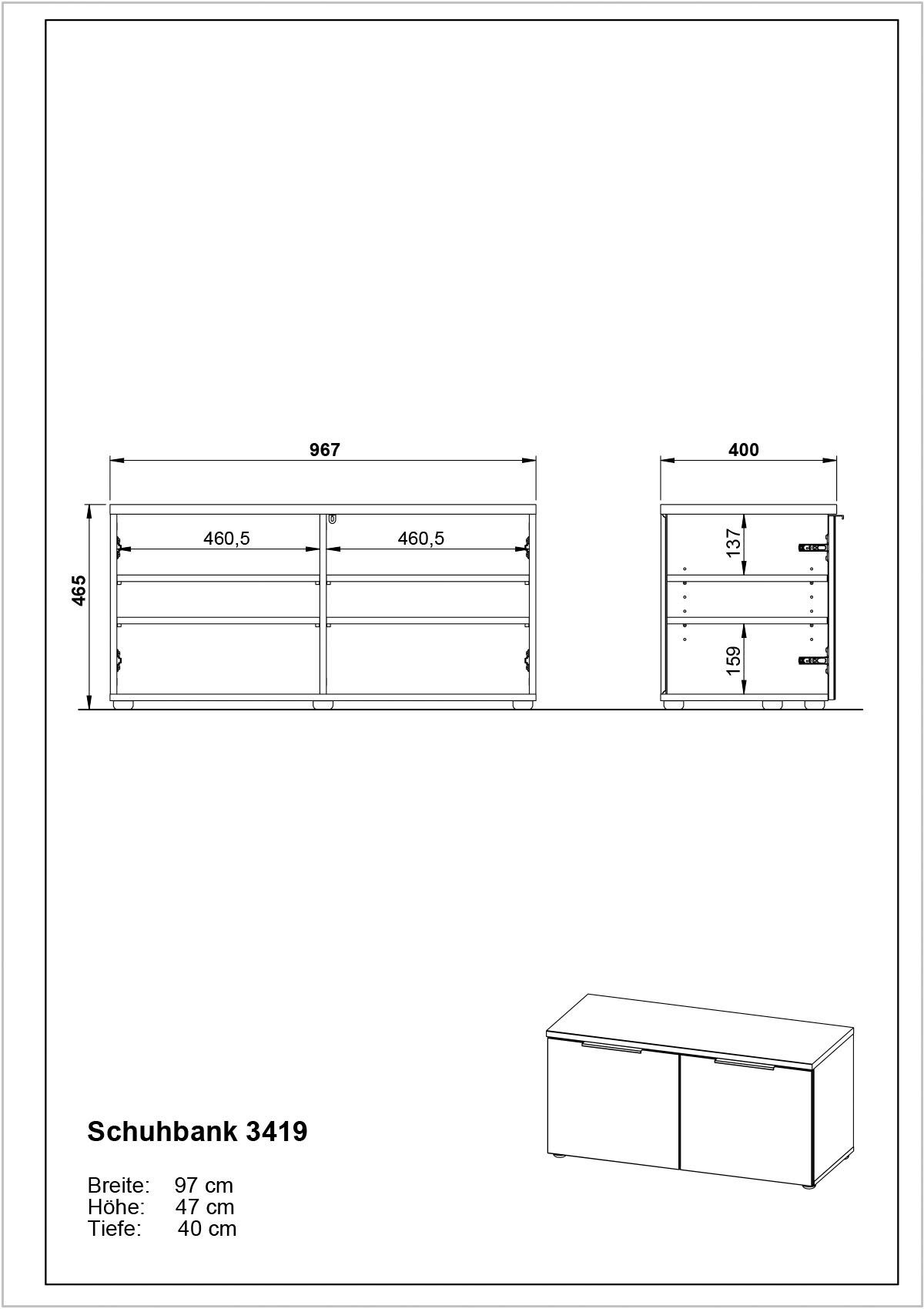 GERMANIA Halmeubelset OAKLAND (5 stuks)