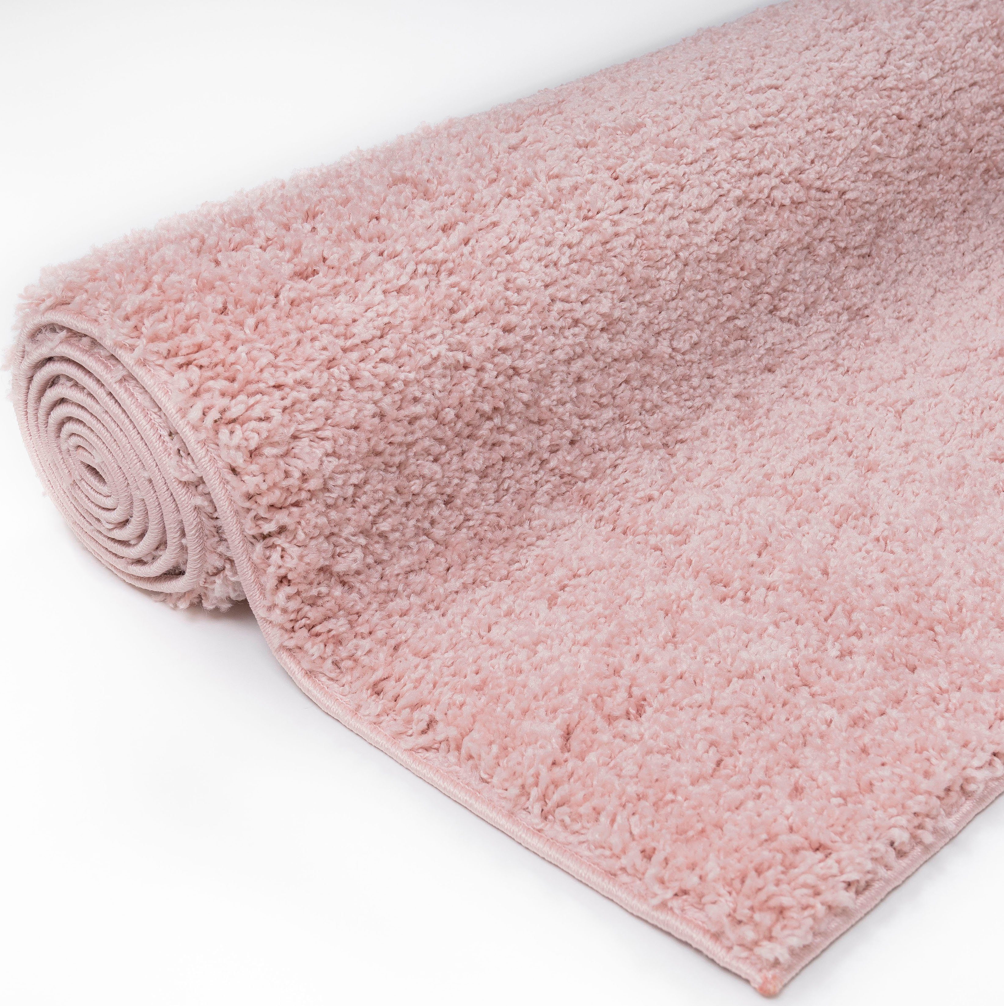 Bruno Banani Hoogpolig vloerkleed Shaggy Soft geweven, uni kleuren, bijzonder zacht en knuffelig, klantenfavoriet