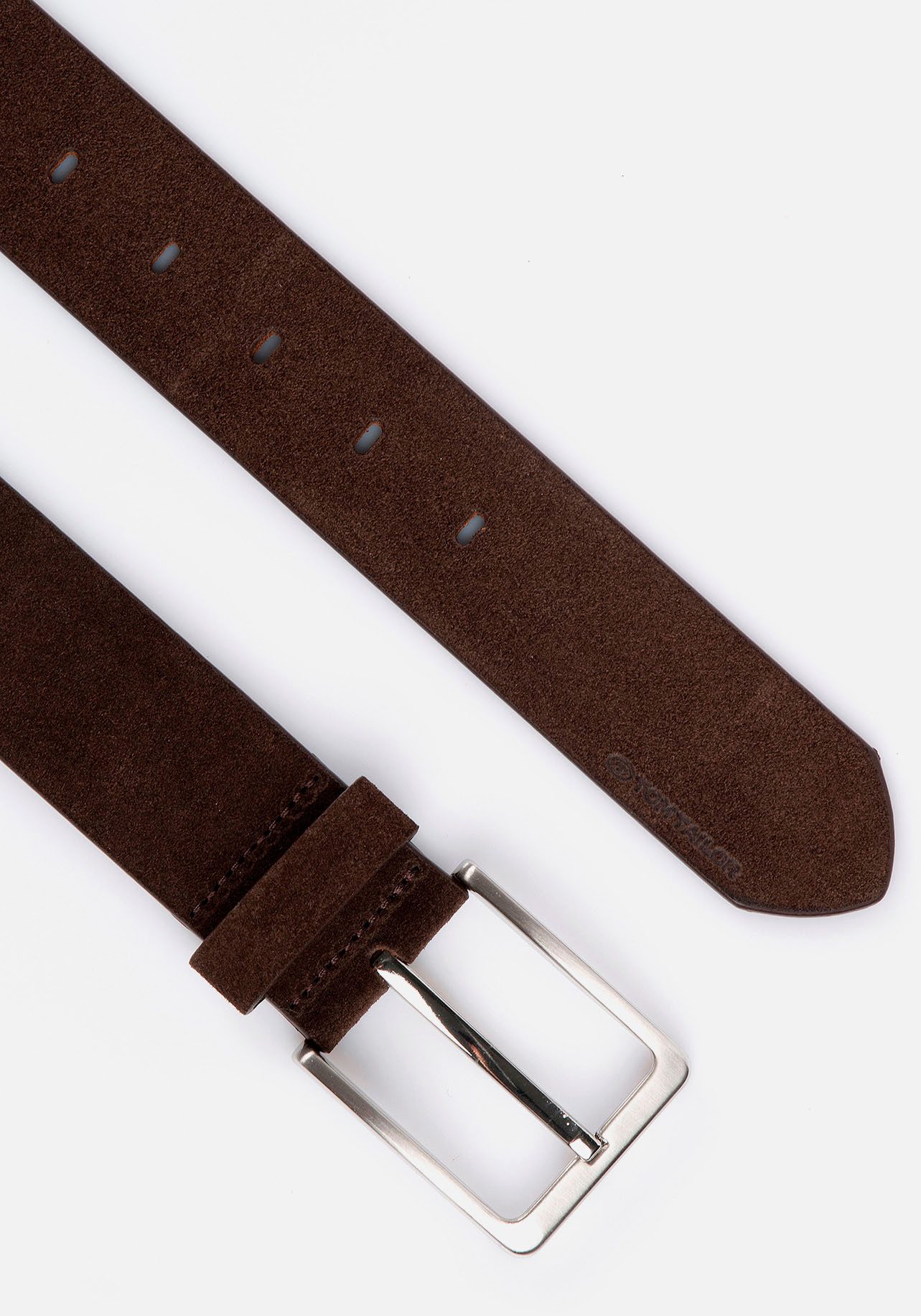 Tom Tailor Synthetische riem Veloursriem, vrijetijds- en kostuumriem, tot maat 120