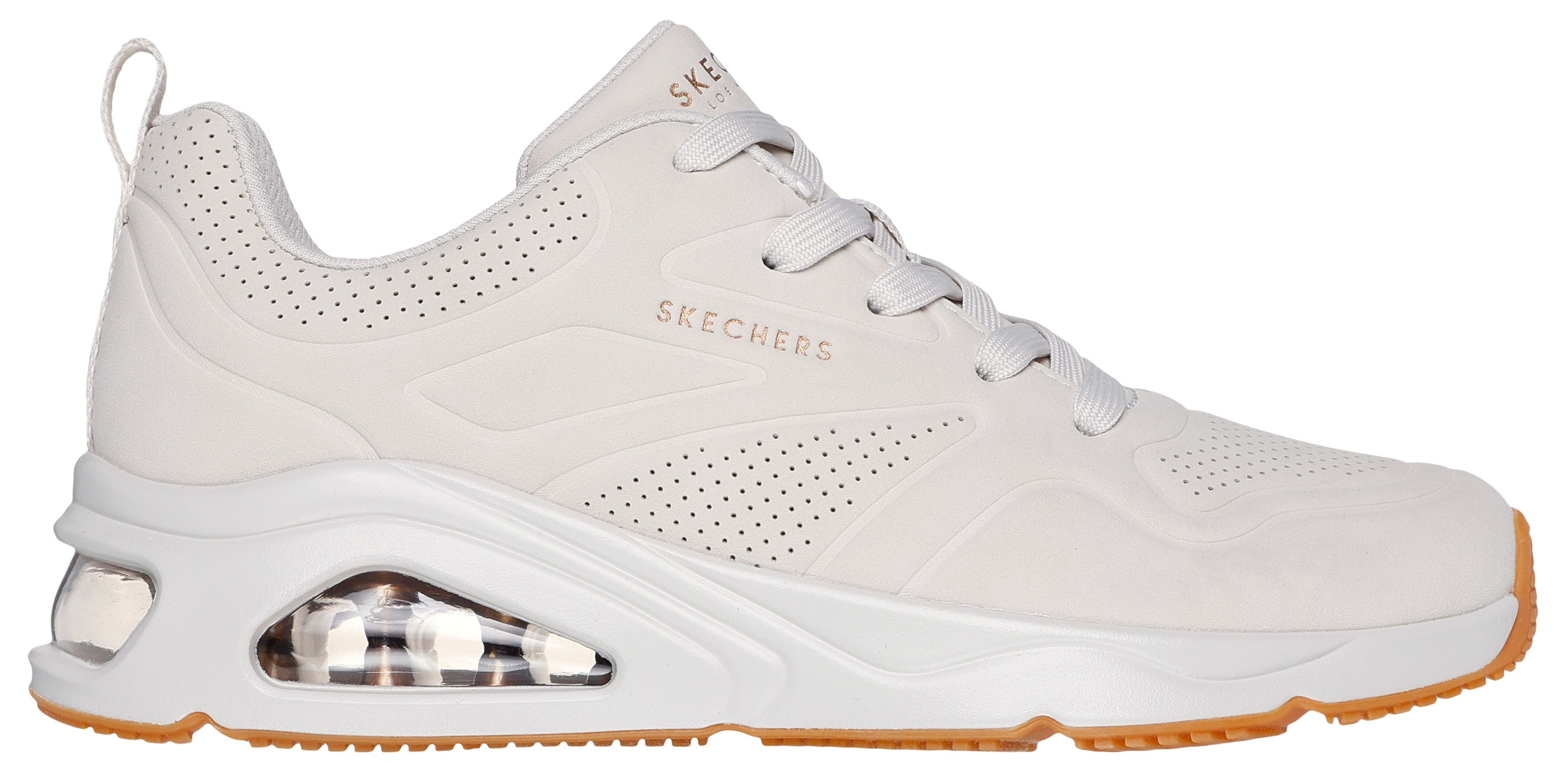 Skechers Sneakers TRES-AIR UNO Vrijetijdsschoen, lage schoen, veterschoen met air-cooled memory foam