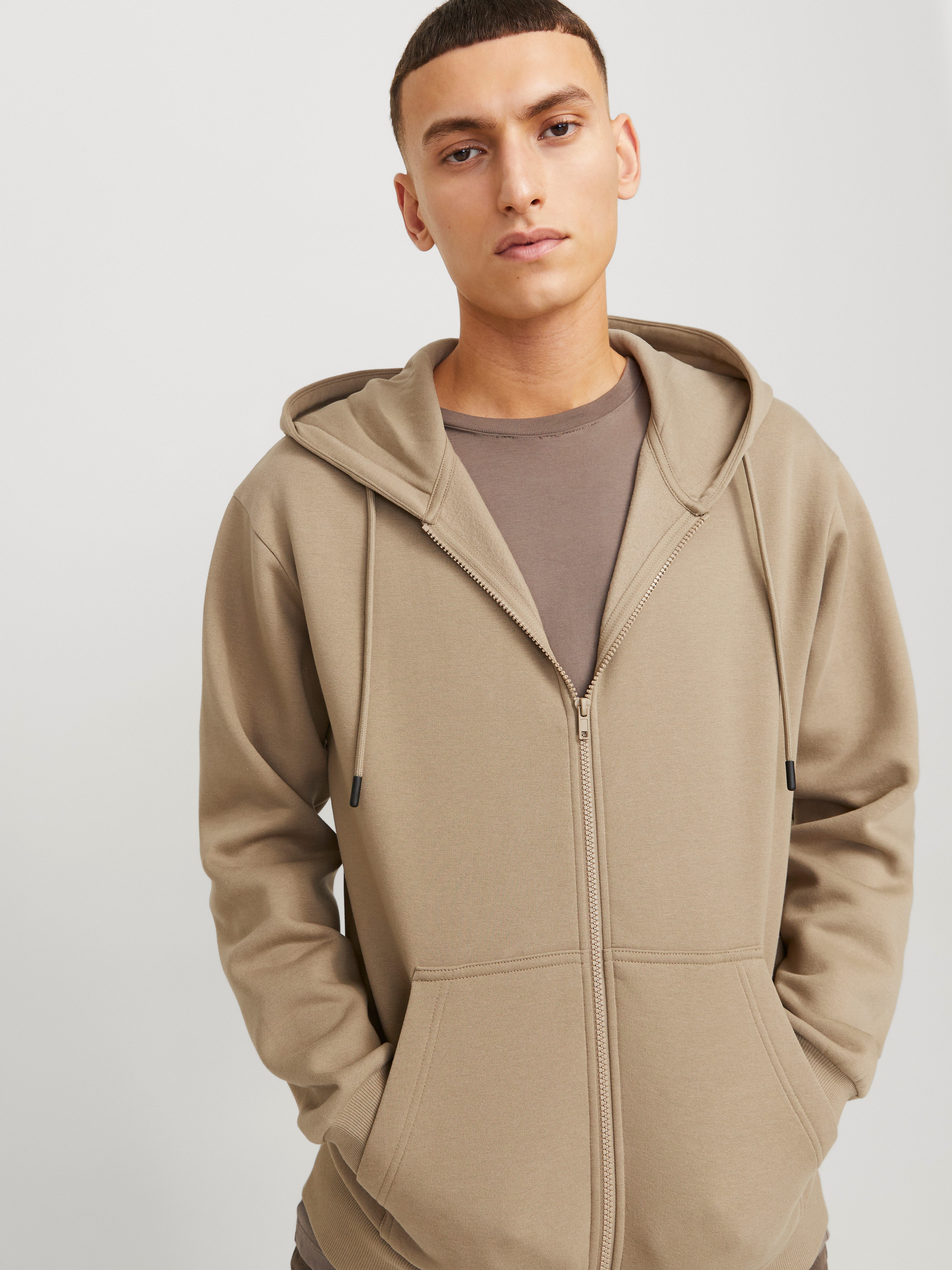 Jack & Jones Capuchonsweatvest JJEBRADLEY SWEAT ZIP HOOD NOOS