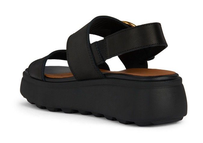 Geox Sandalen D SPHERICA EC4.1 S B , zomerschoen, sandaal, plateauhak, met modieuze zool