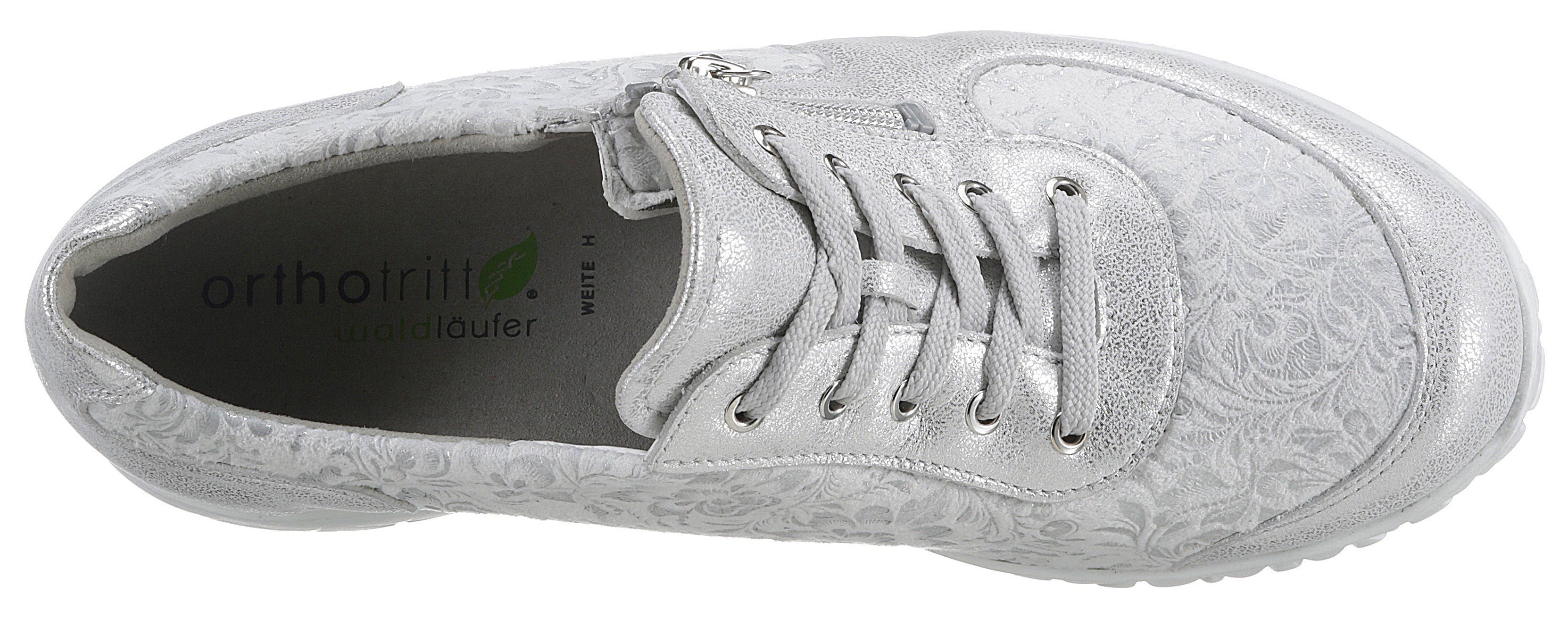 Waldläufer Veterschoenen HAVY-SOFT vrijetijdsschoen, lage schoen, comfortschoen met rits, h-wijdte