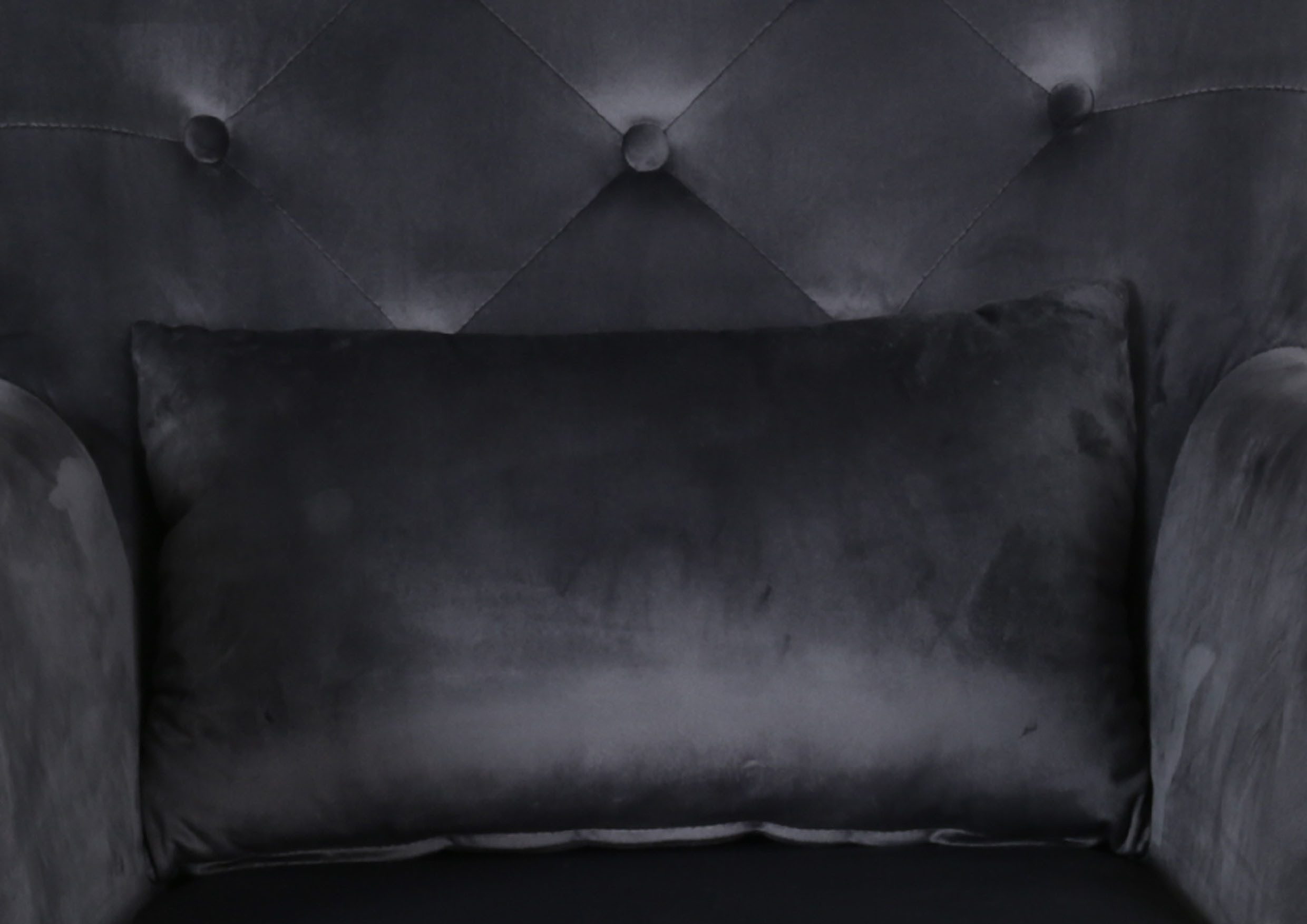Home affaire Oorfauteuil LITZ in droomachtig fluweel, relaxstoel met poef,